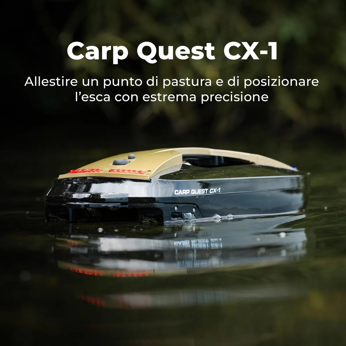 Barca esca Carp Quest CX-1 | Barchino carpfishing