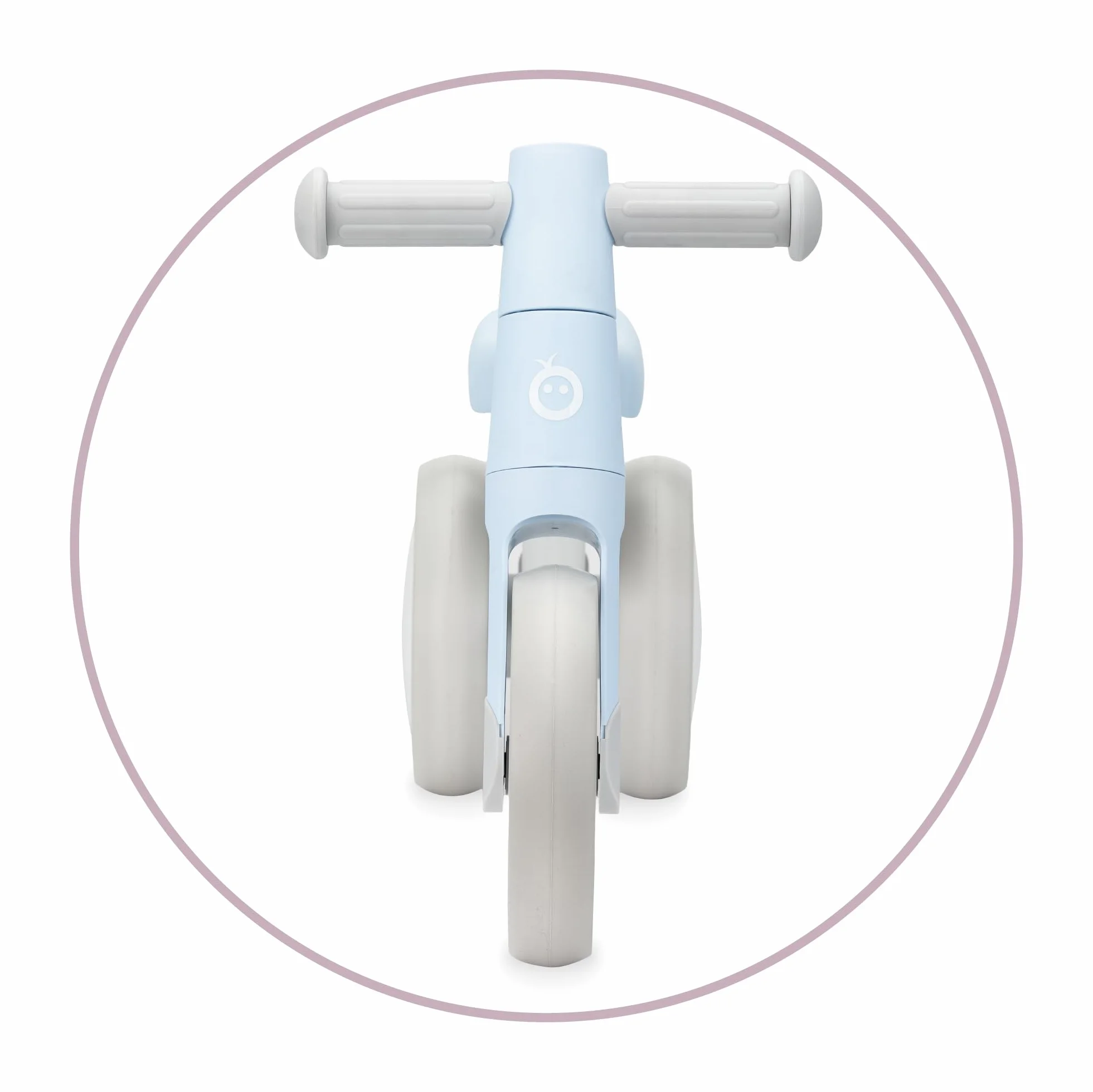 Triciclo senza pedali per bambini MoMi TEDI per bambine e bambini (peso massimo 25 kg), mini bicicletta senza pedali con ruote in plastica resistenti alla foratura, telaio in metallo leggero - 1,2 kg