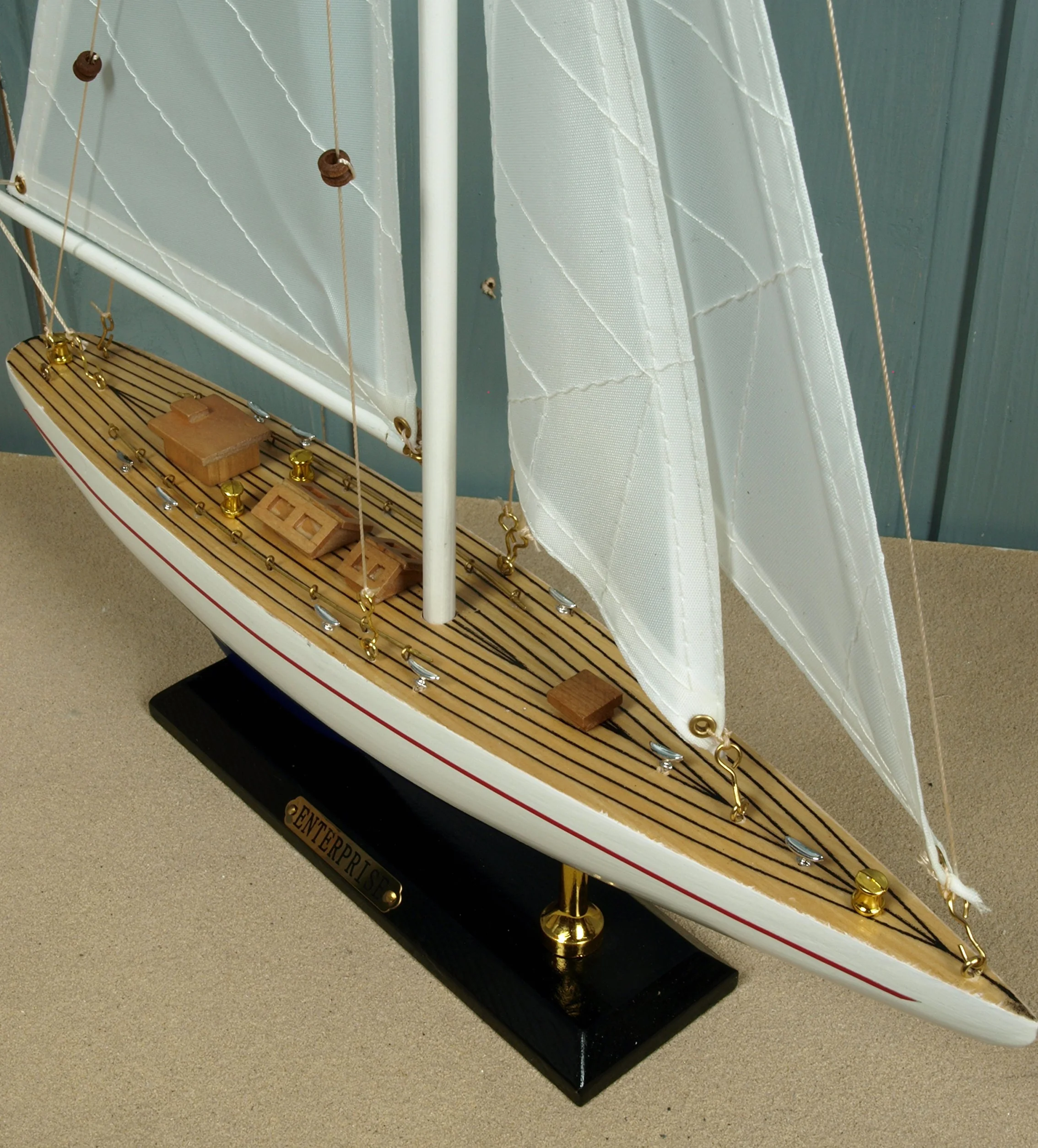 KüstenambienteYoicn Lth Barca a vela in legno