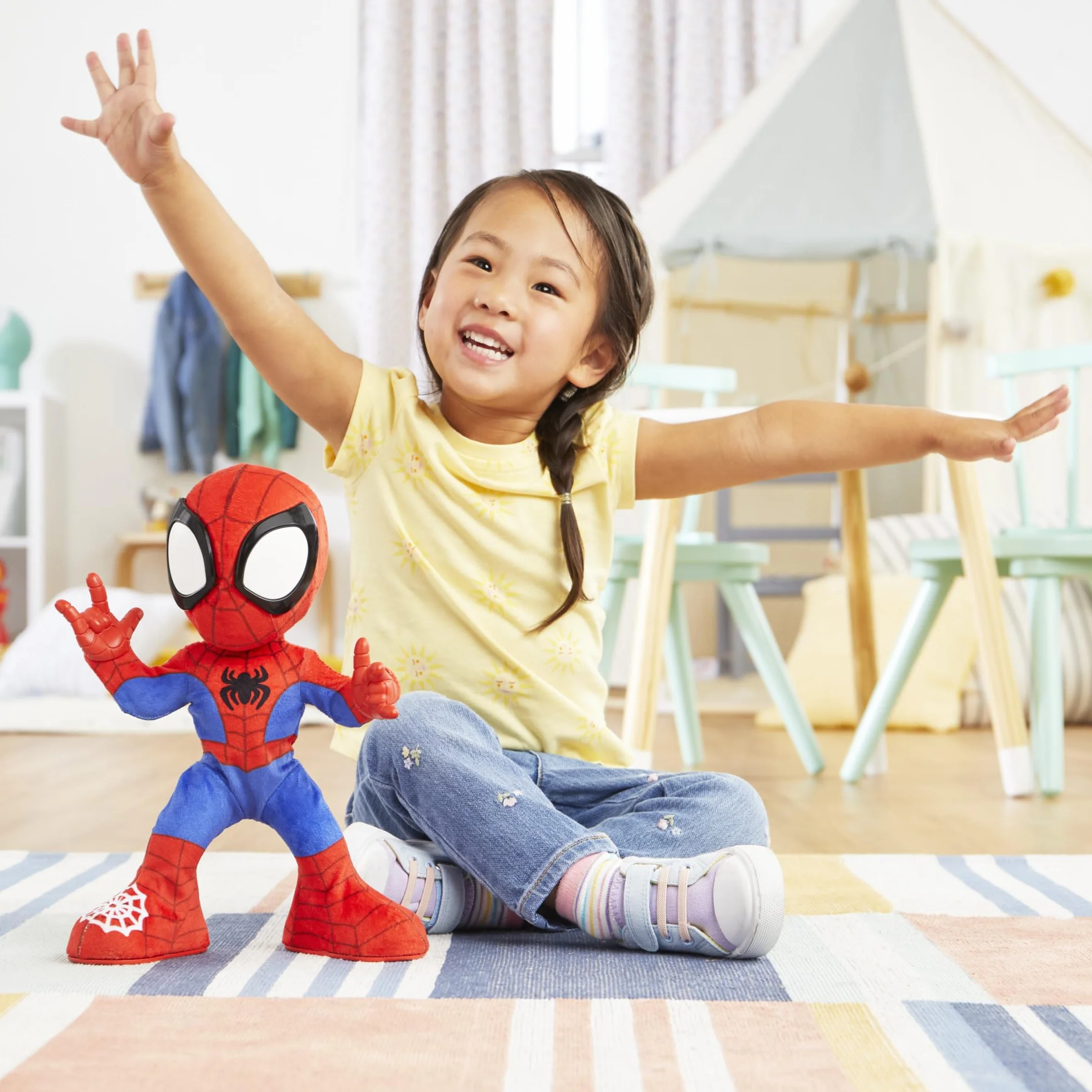 Marvel Spidey and his Amazing Friends Balla and Gattea interattivo peluche