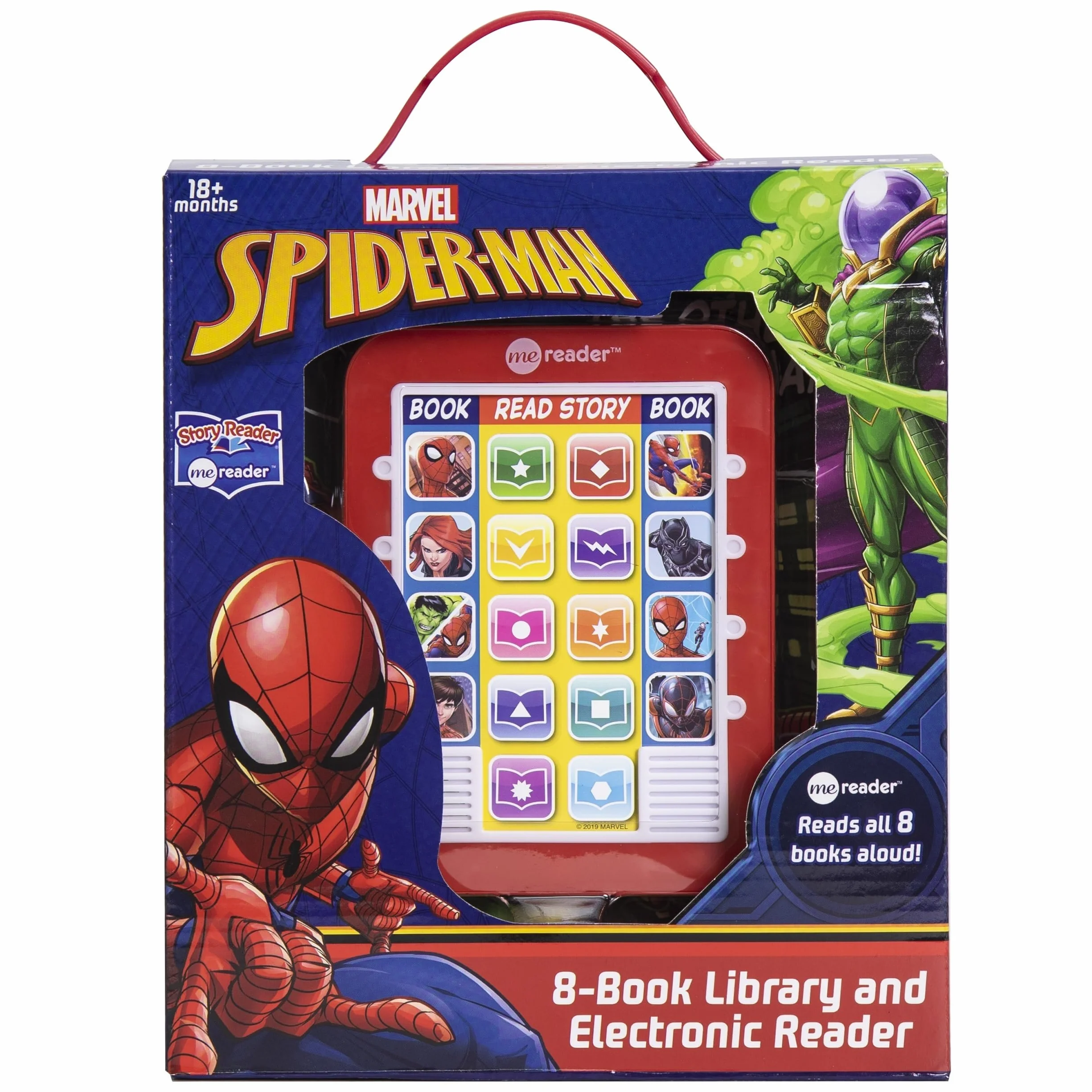 Marvel - Spider-man Me Reader Electronic Reader and 8 Sound Book Library - PI Kids: 1