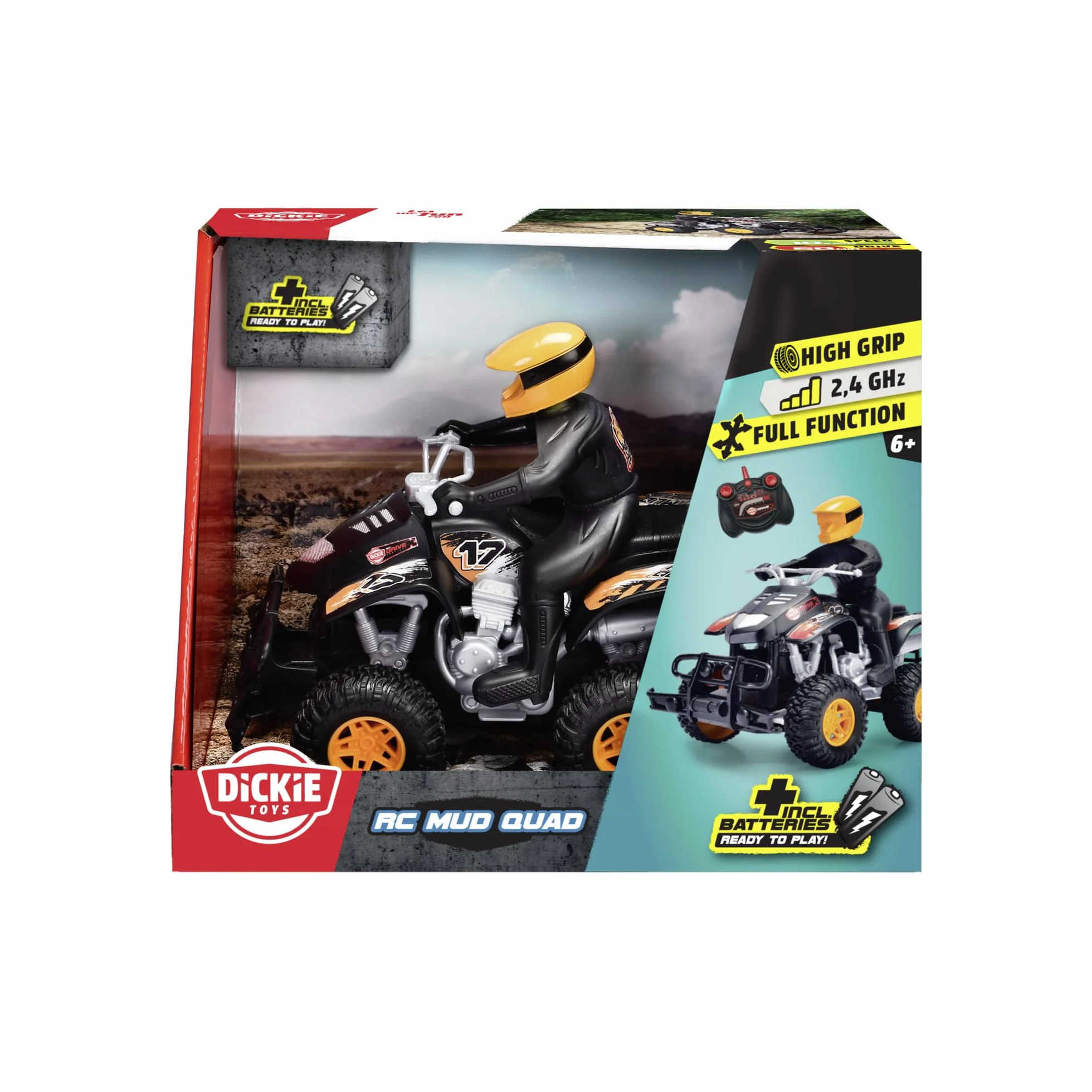 Dickie Toys RC Mud Quad