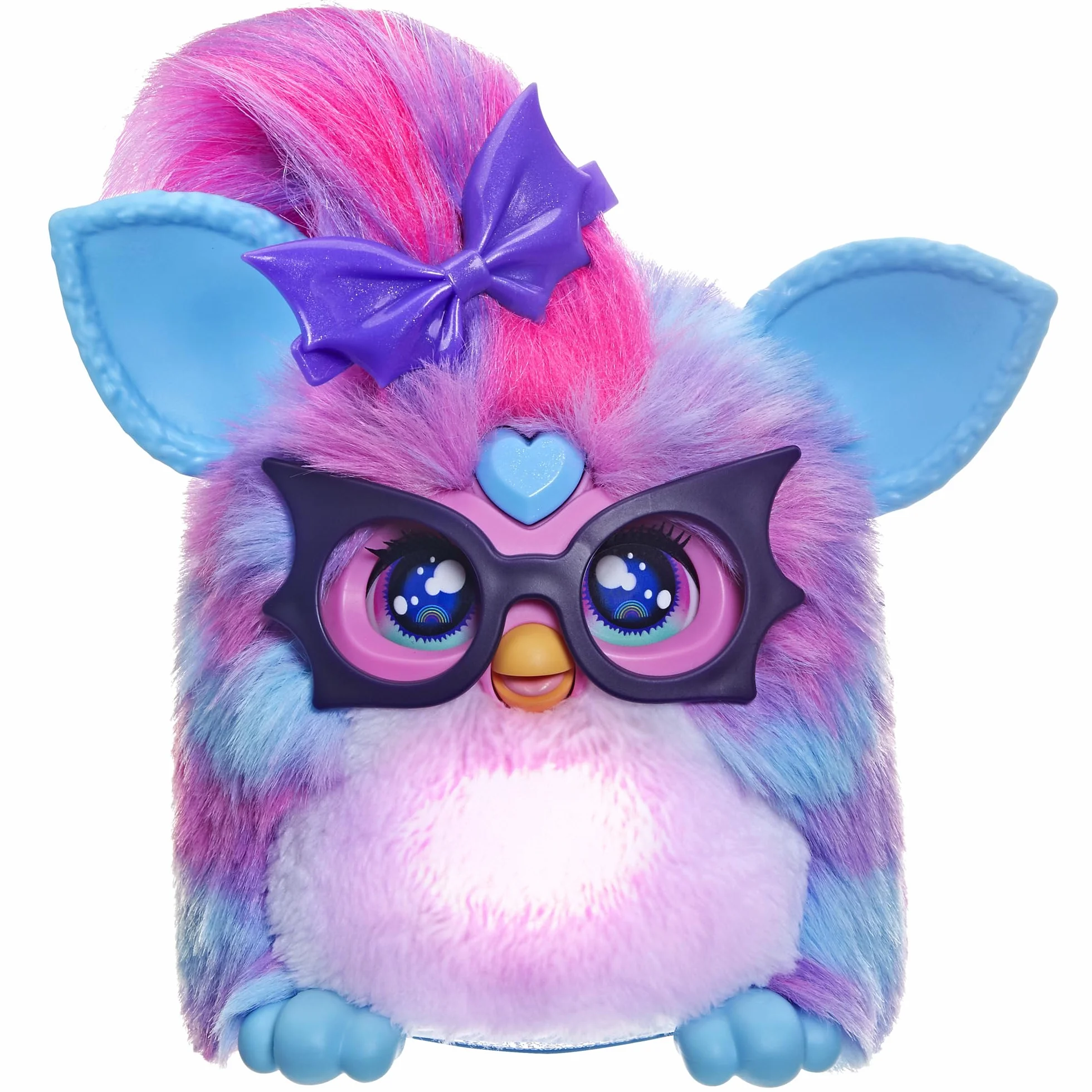Furby Vibes Blue Razz Peluche Giocattolo Elettronico Interattivo per Bambini 6+