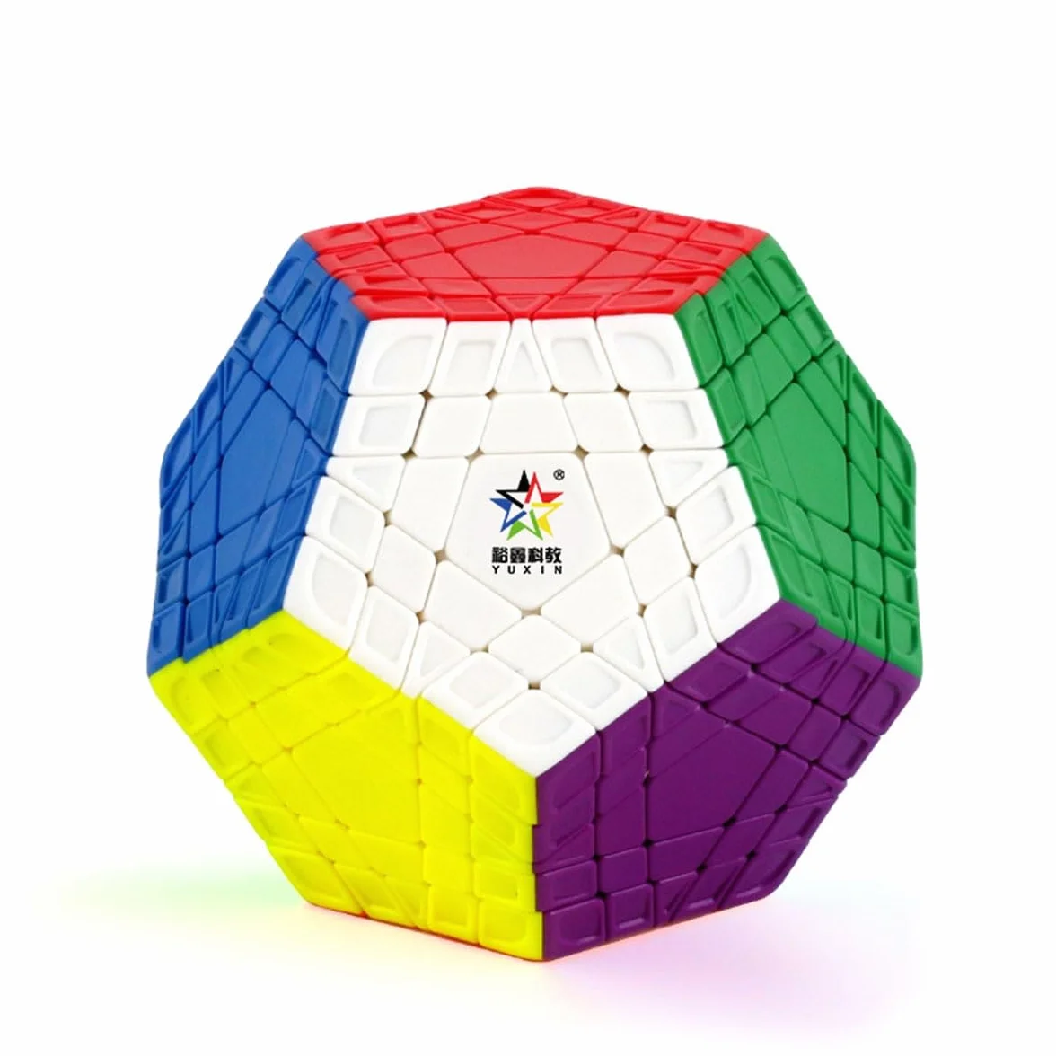 FunnyGoo YuXin HuangLong 5x5 Dodecaedro 12 Superficie Gigaminx Megaminx 5x5x12 cubo magico puzzle Stickerless