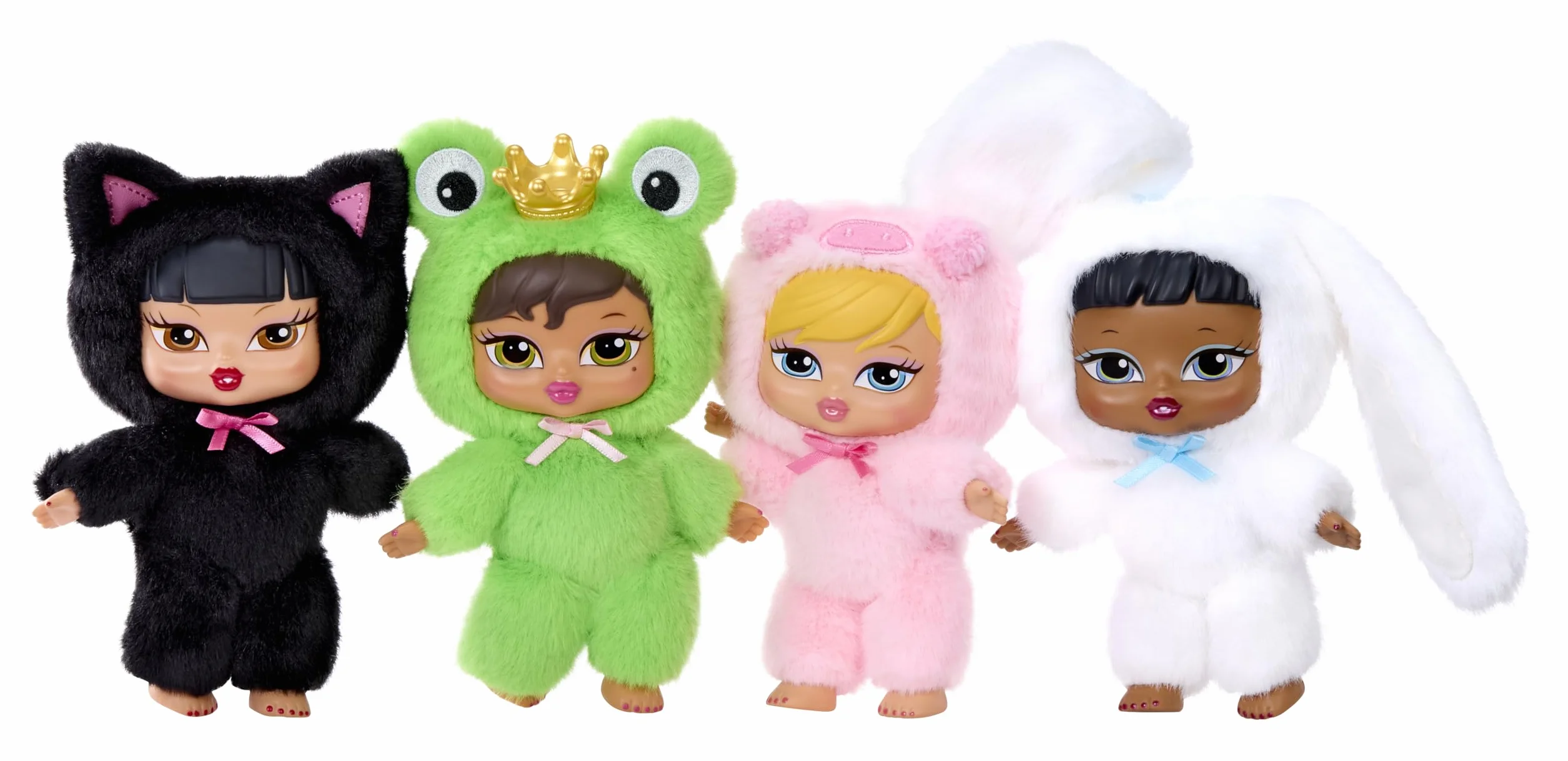 Bratz Bratziez Iconz Series Plush Blind Box - Include 1 figura a sorpresa, con Charm e Accessori, Personaggi da Collezione. Età 6+