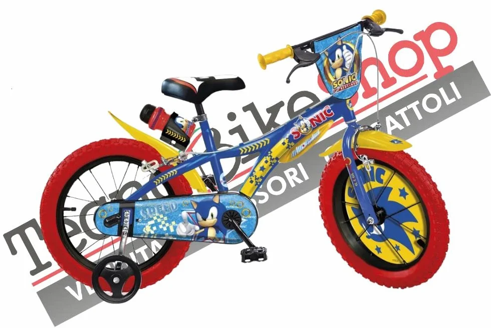 Bici per Bambino Bicicletta Dino Bikes Sonic - Taglia 16"