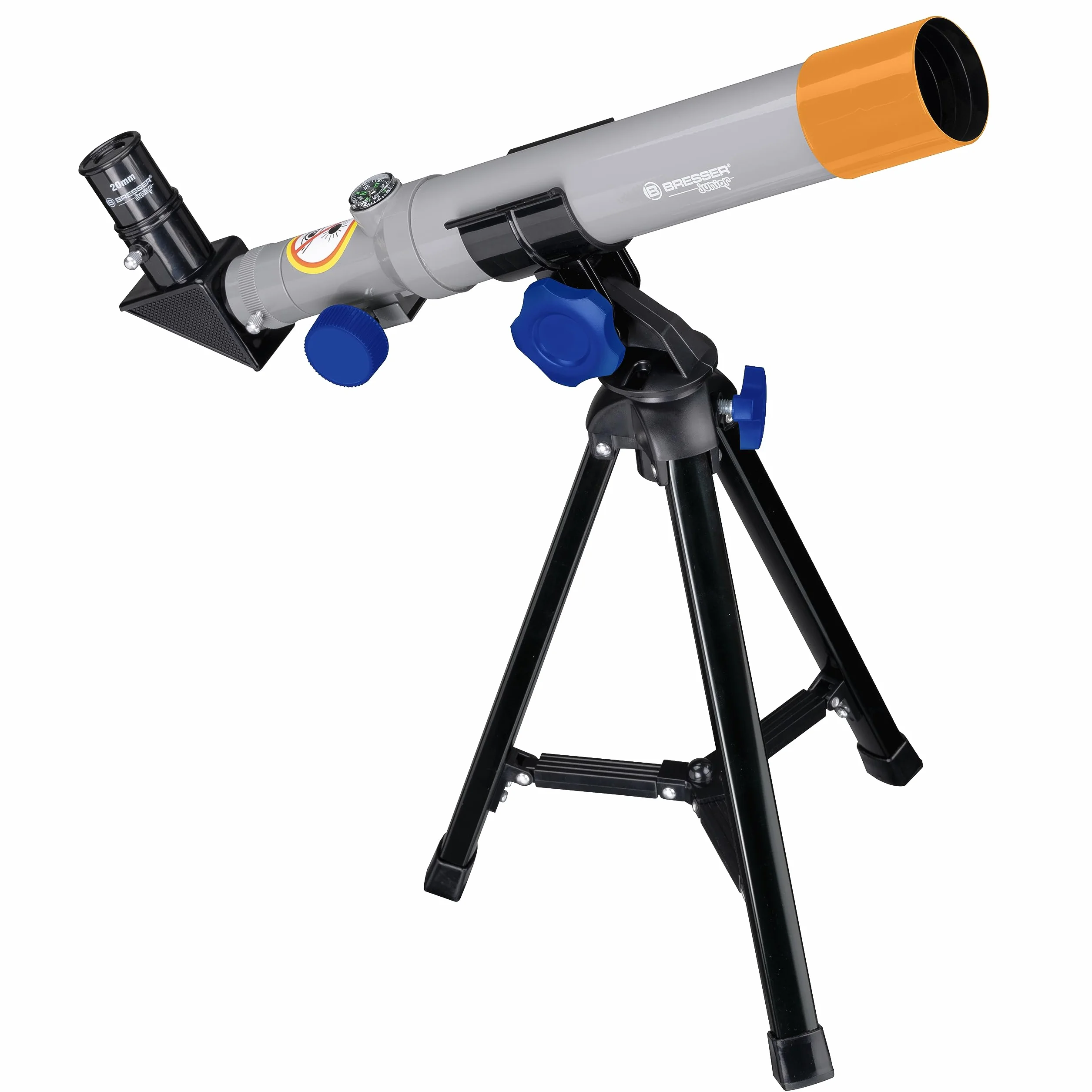 Bresser Junior - Set microscopio e telescopio con microscopio 40x 640x e telescopio 40/400 mm, per bambini a partire da 8 anni