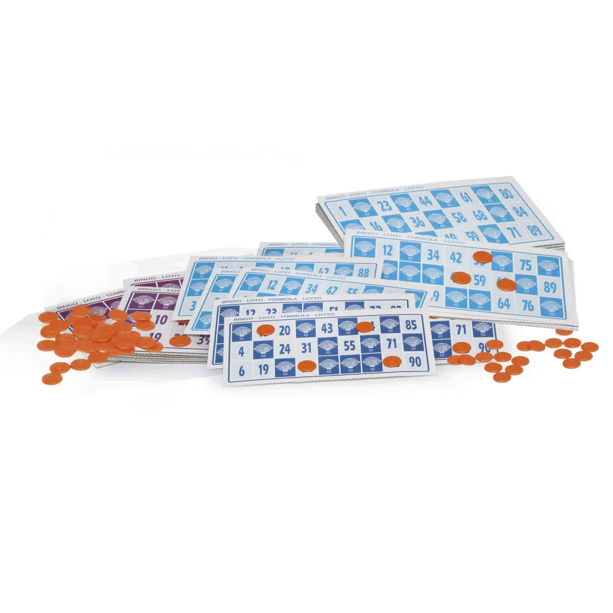 Chicos - Tombola Automatica Lusso Plus | 72 Cartelle e 90 Palline Antiusura | Gioco Elettronico per Famiglie | Intrattenimento Classico | A Partire dai 3 Anni in Su (20905)