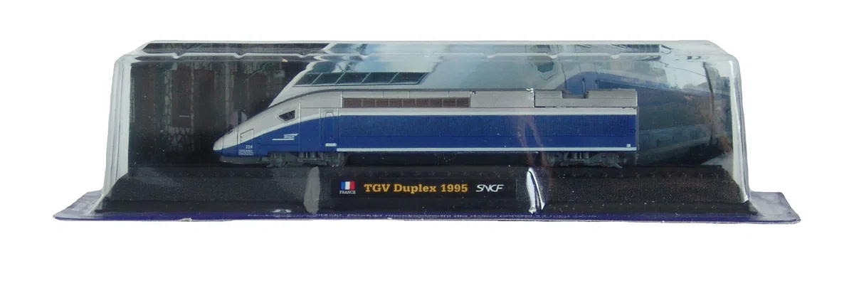TGV Duplex SNCF - 1995 diecast 1:160 scale locomotive model (Amercom LN-38)