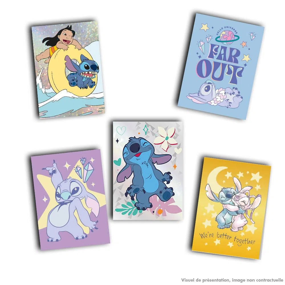 Carte à collectionner Panini Stitch TC Blister 3 pochettes