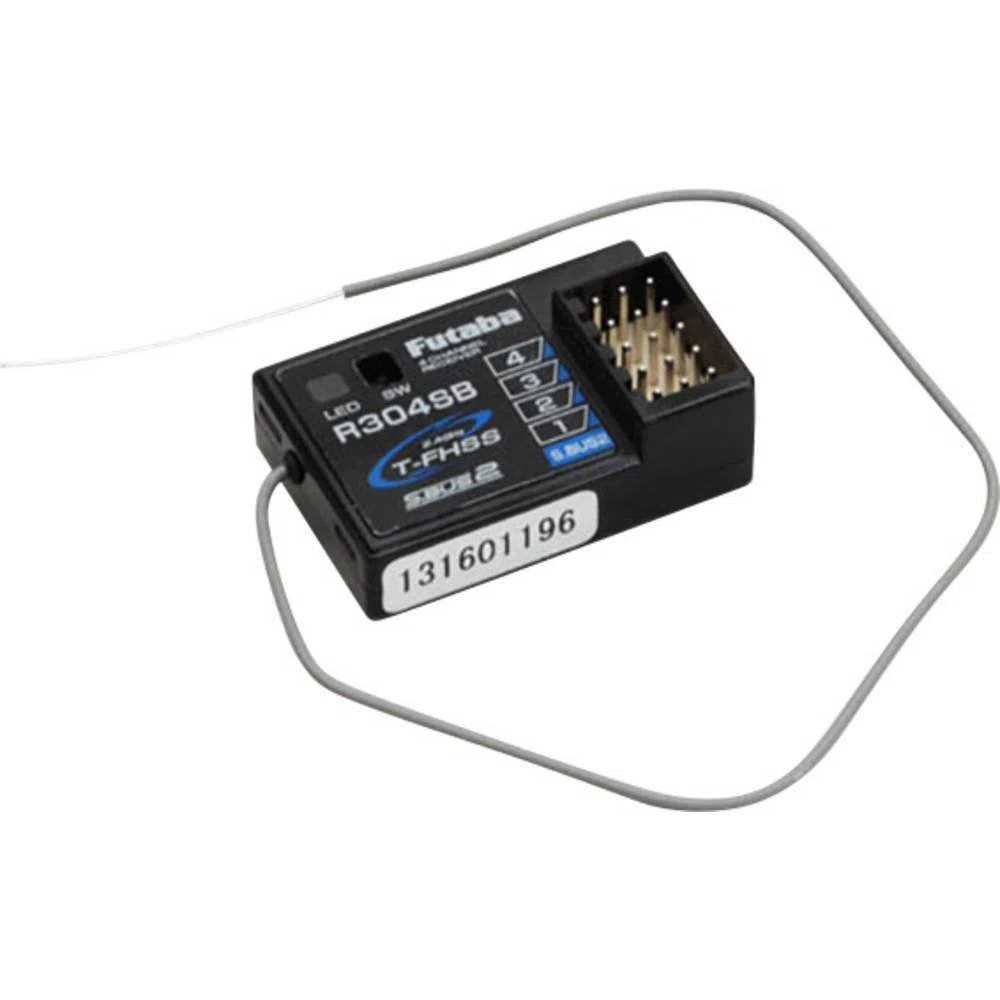 Futaba 1078785 P-R304SB R304SB - Ricevitore a 4 canali, 2,4 GHz