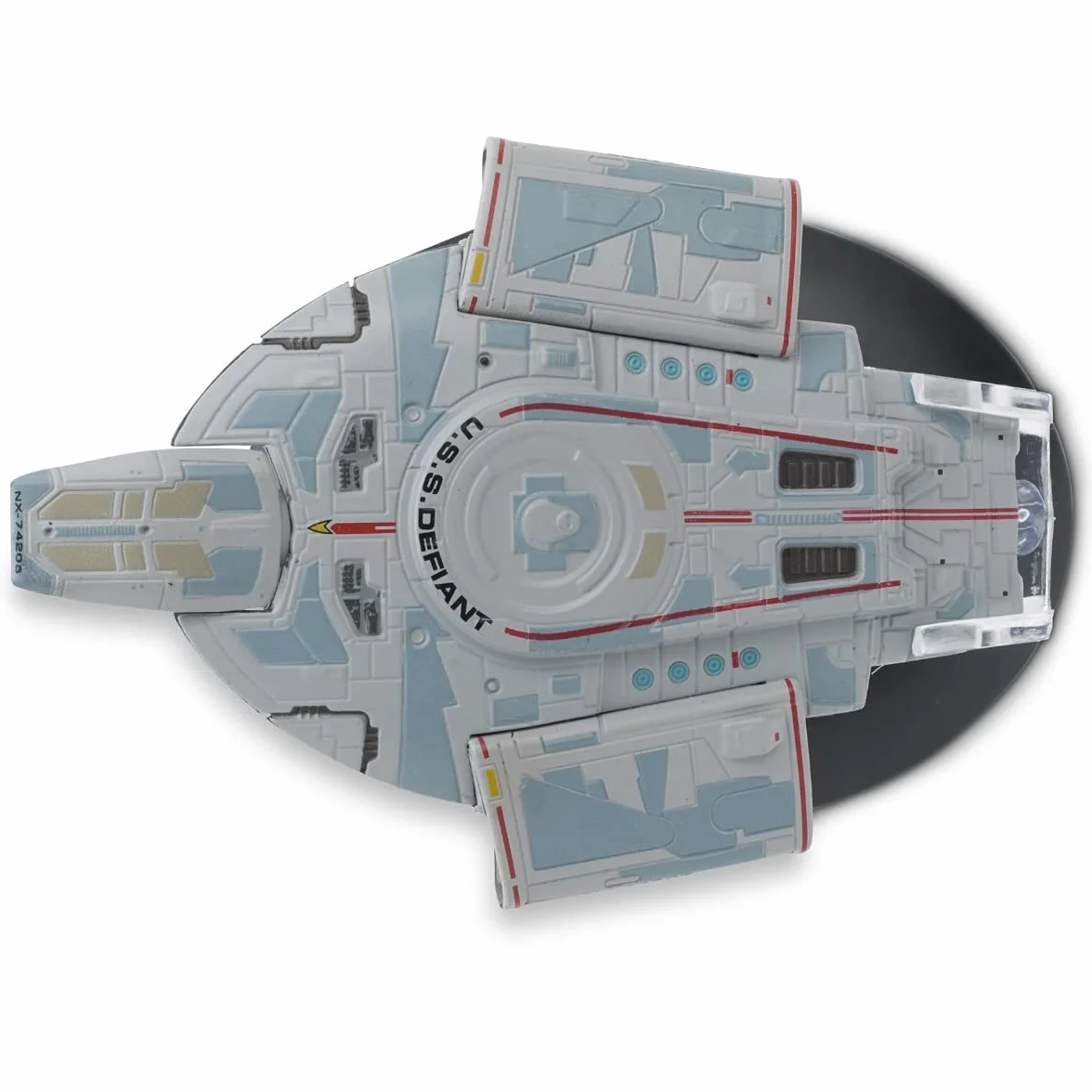 Star Trek Eaglemoss Collections NX-74205 Starship Defiant