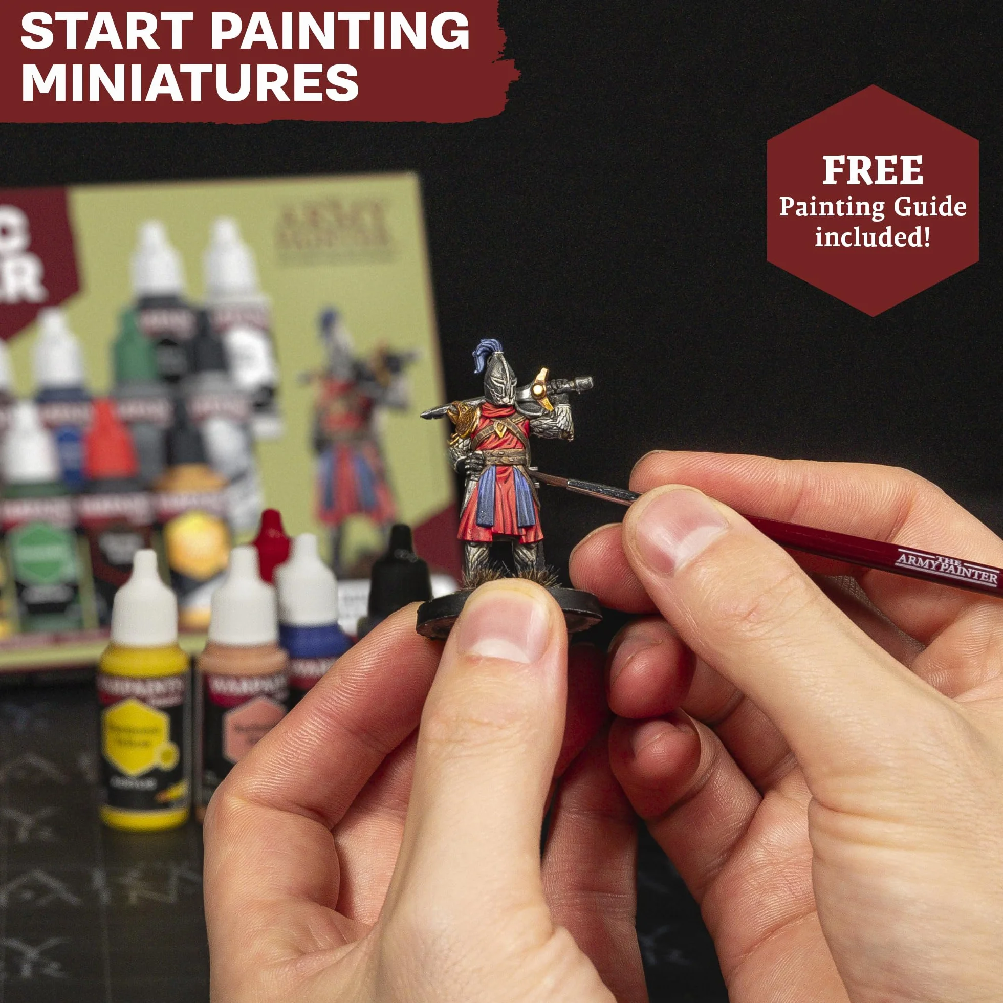 The Army Painter Warpaints Fanatic Starter Set 11 x 18ml Colori Acrilici per Miniature DnD e Warhammer