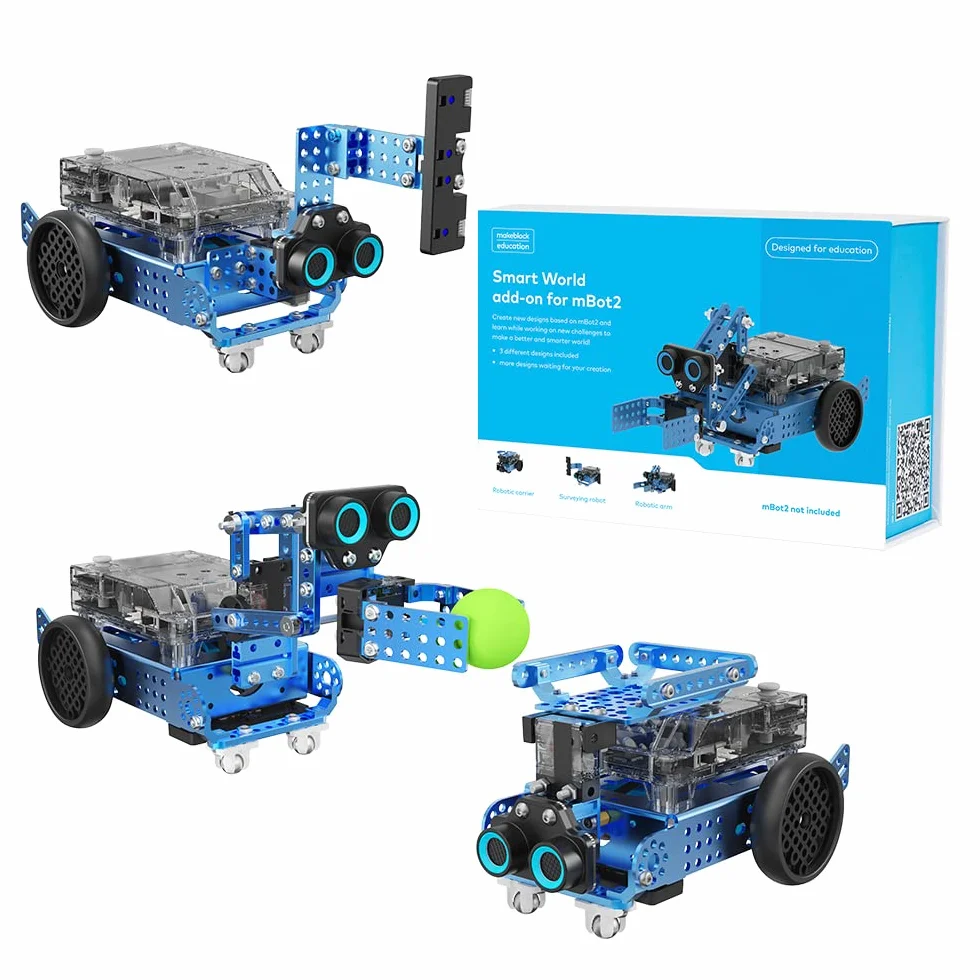 Makeblock Modulo Aggiuntivo 3 in 1 Smart World per mBot2 Robot Programmabile Giocattolo