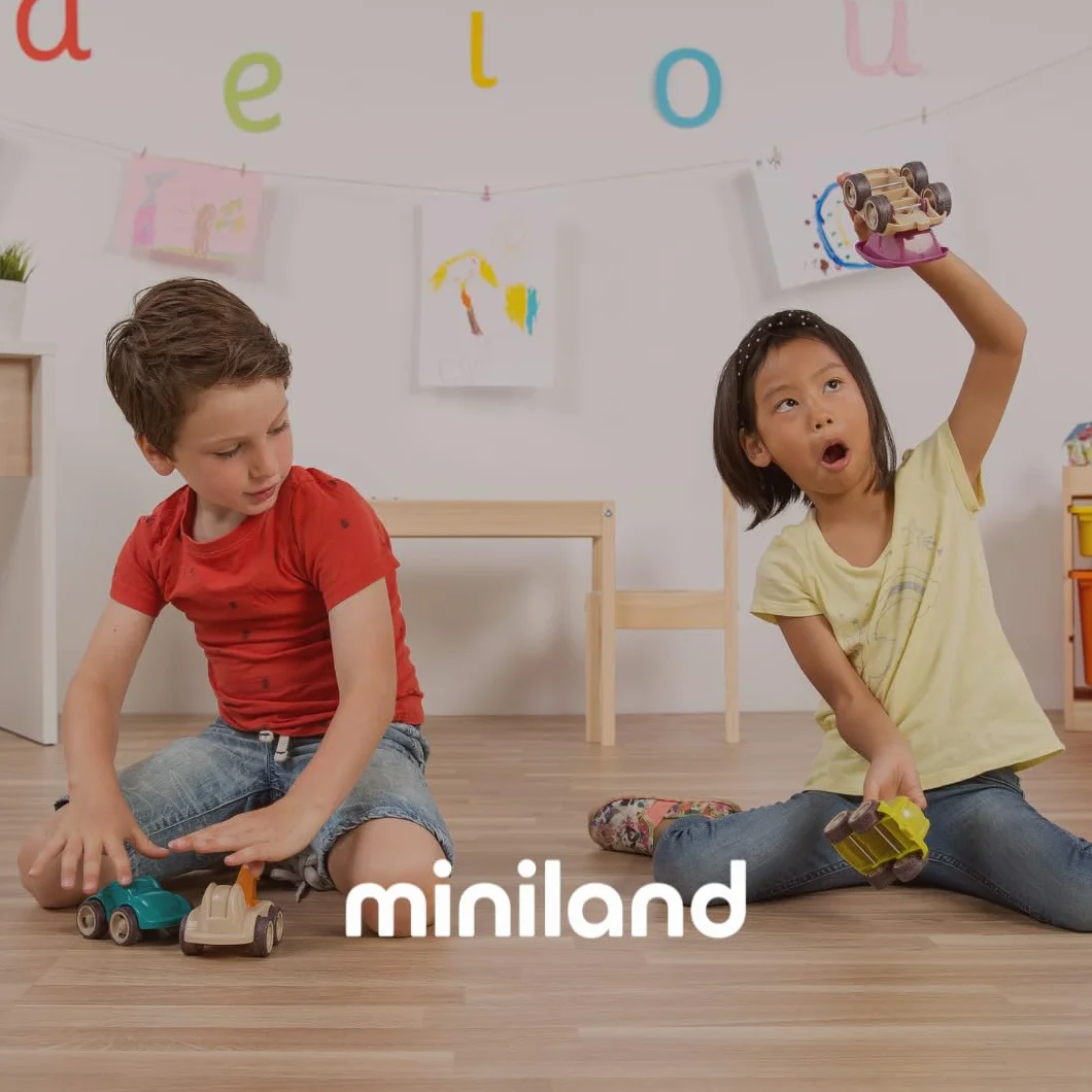 Miniland Miniland32123 - Set di prismi Conexion, 84 Pezzi, Multicolore