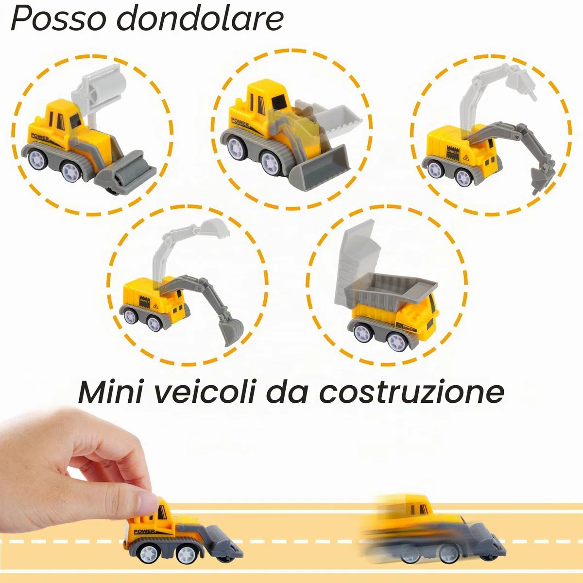 Magic Sand Sensory Toy Edificio Sensory Bin Trattori inclusi Camion Giocattolo Modelli Costruzione Lavoratori Cartelli Stradali DIY Art Kit per Bambini 3+
