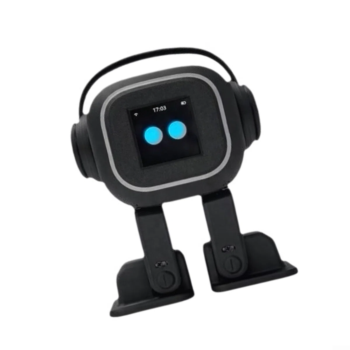 Robot Chatbot AI con interazione emotiva, controllo vocale, canto e danza per casa (nero)