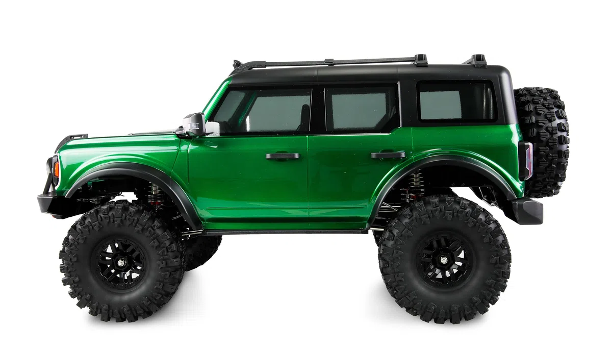 Amewi AMXRock Caballo Crawler 4WD 1:10 ARTR verde metallizzato RC telecomandato