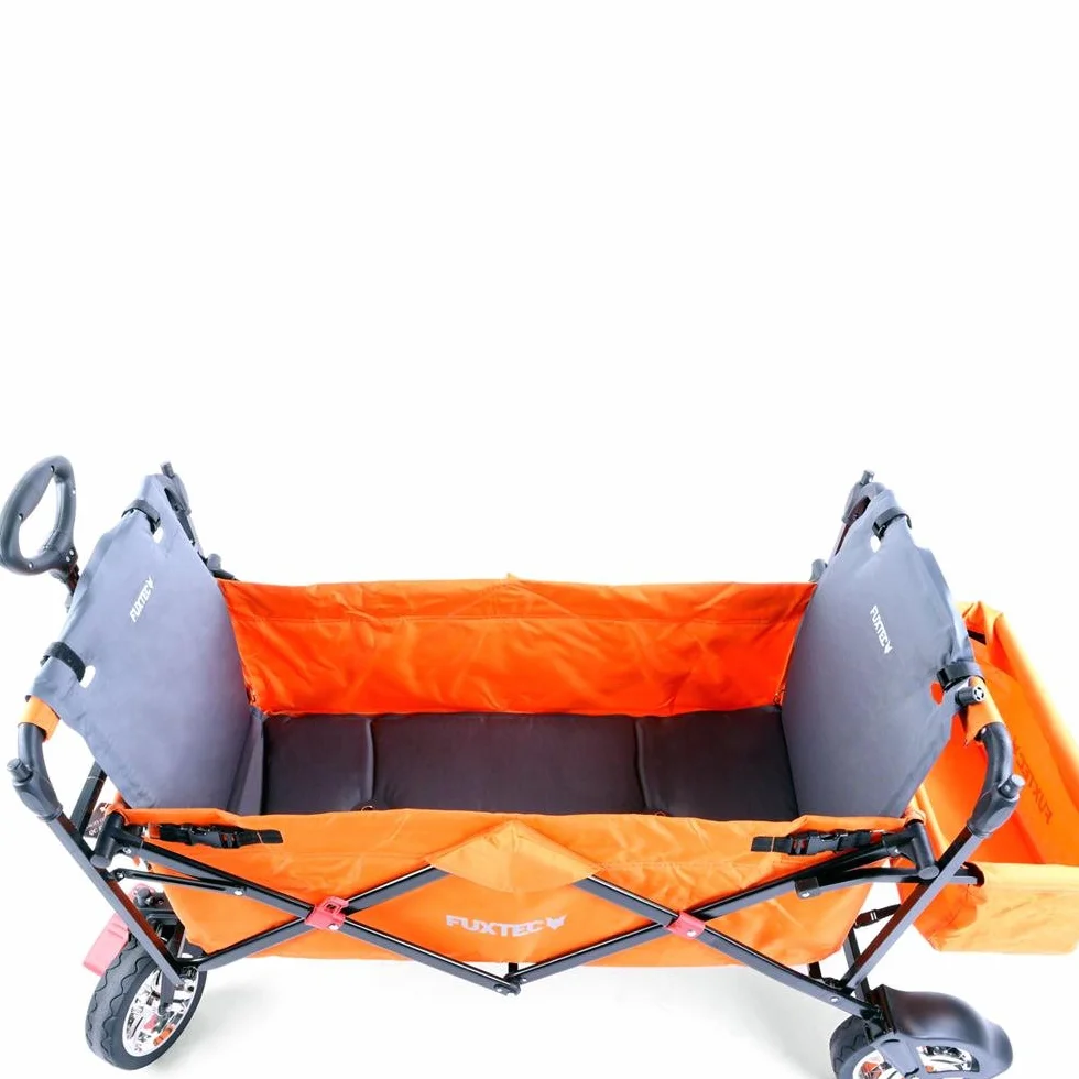 Fuxtec Tappetino Gonfiabile per Bollerwagen FX-BM2 con Supporto per la Schiena per carrelli pieghvoli ct350/500/850