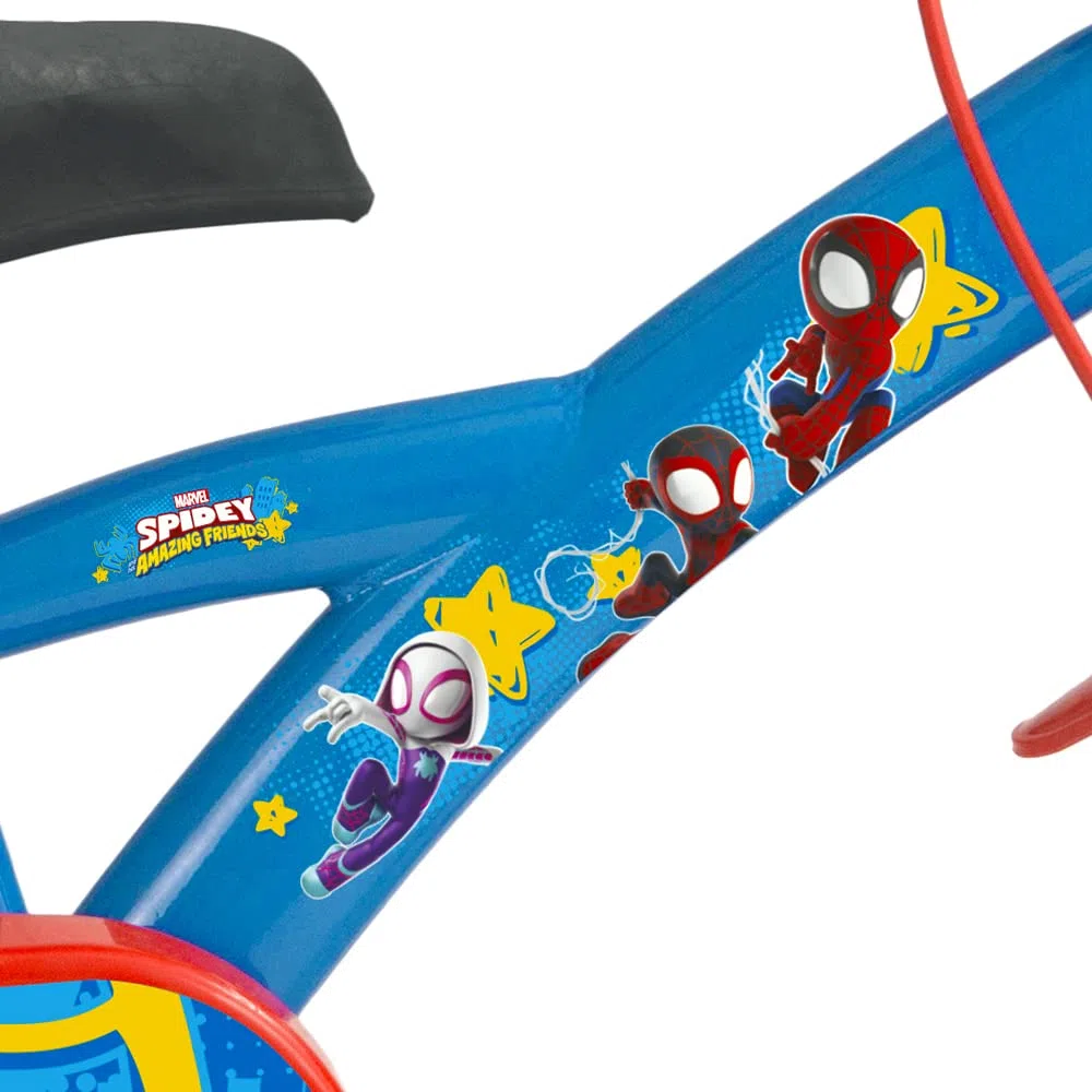 Huffy, Bicicletta 12 pollici Disney Spidey Baby-Boys, Blu, One size
