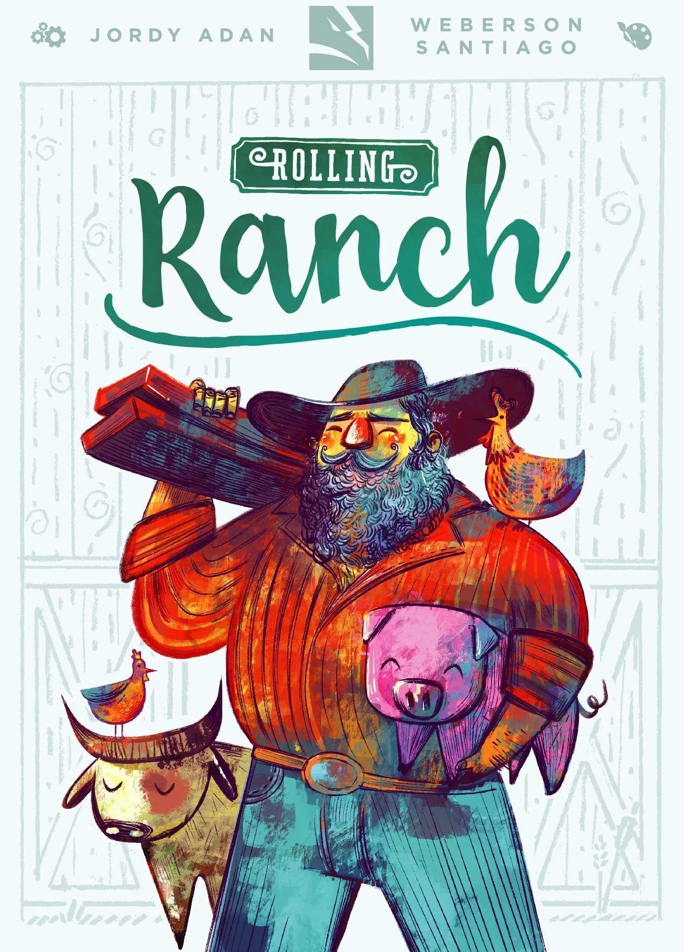 Lucky Duck Games Rolling Ranch