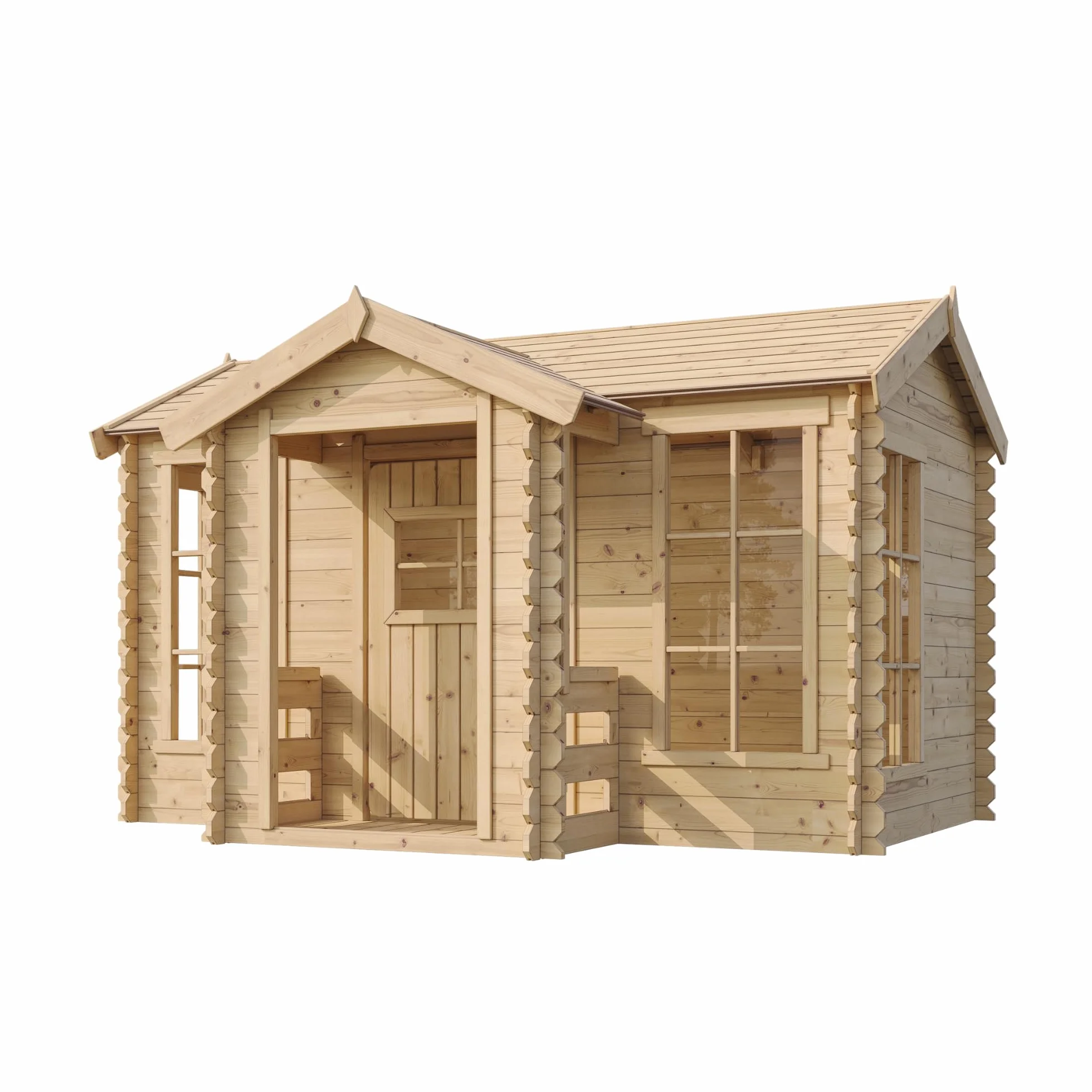 Casetta legno per bambini Timbela M520 L241xL187xA151cm 2,63m2
