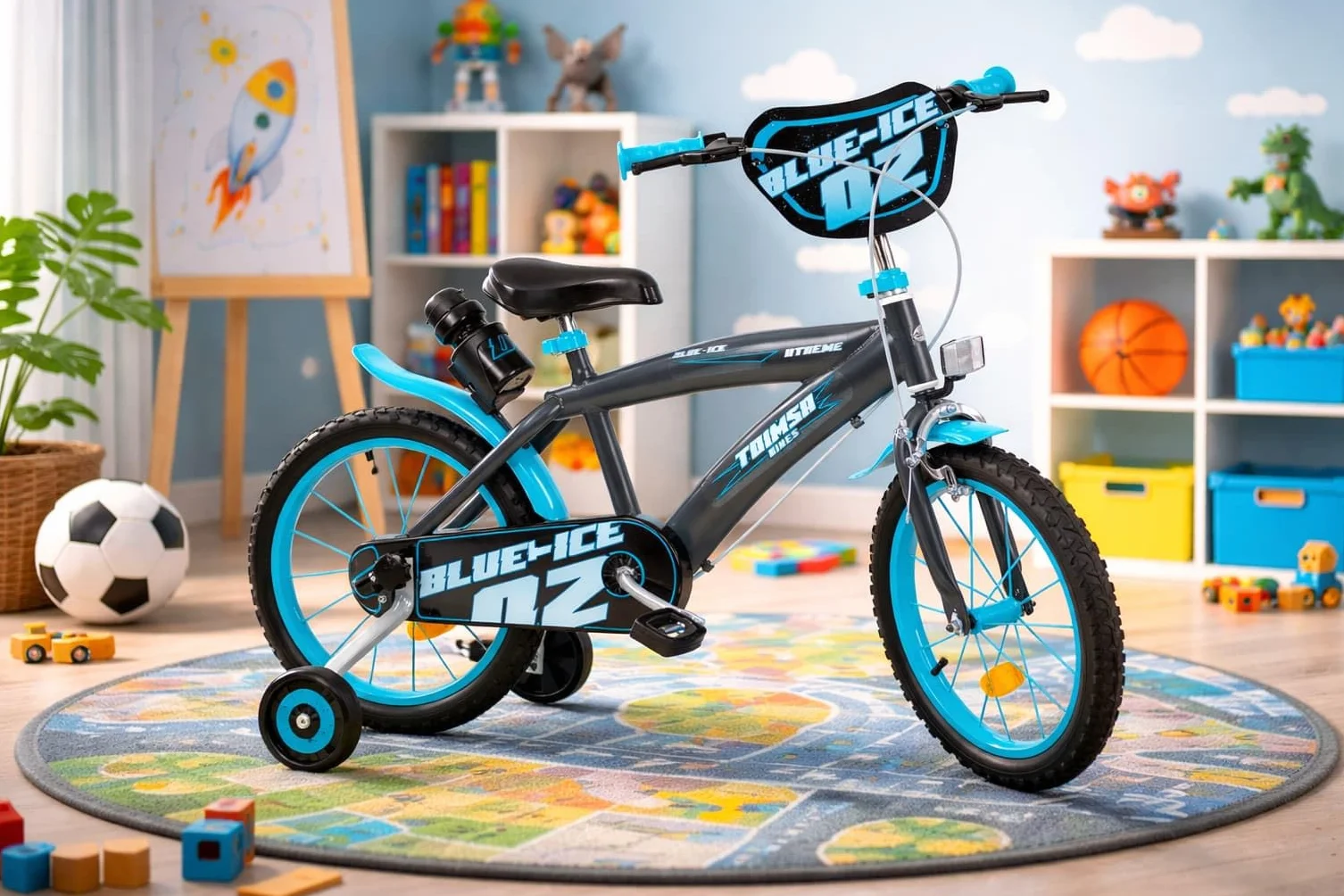 Toimsa Bicicletta 16" Blue Ice 5-8 Anni