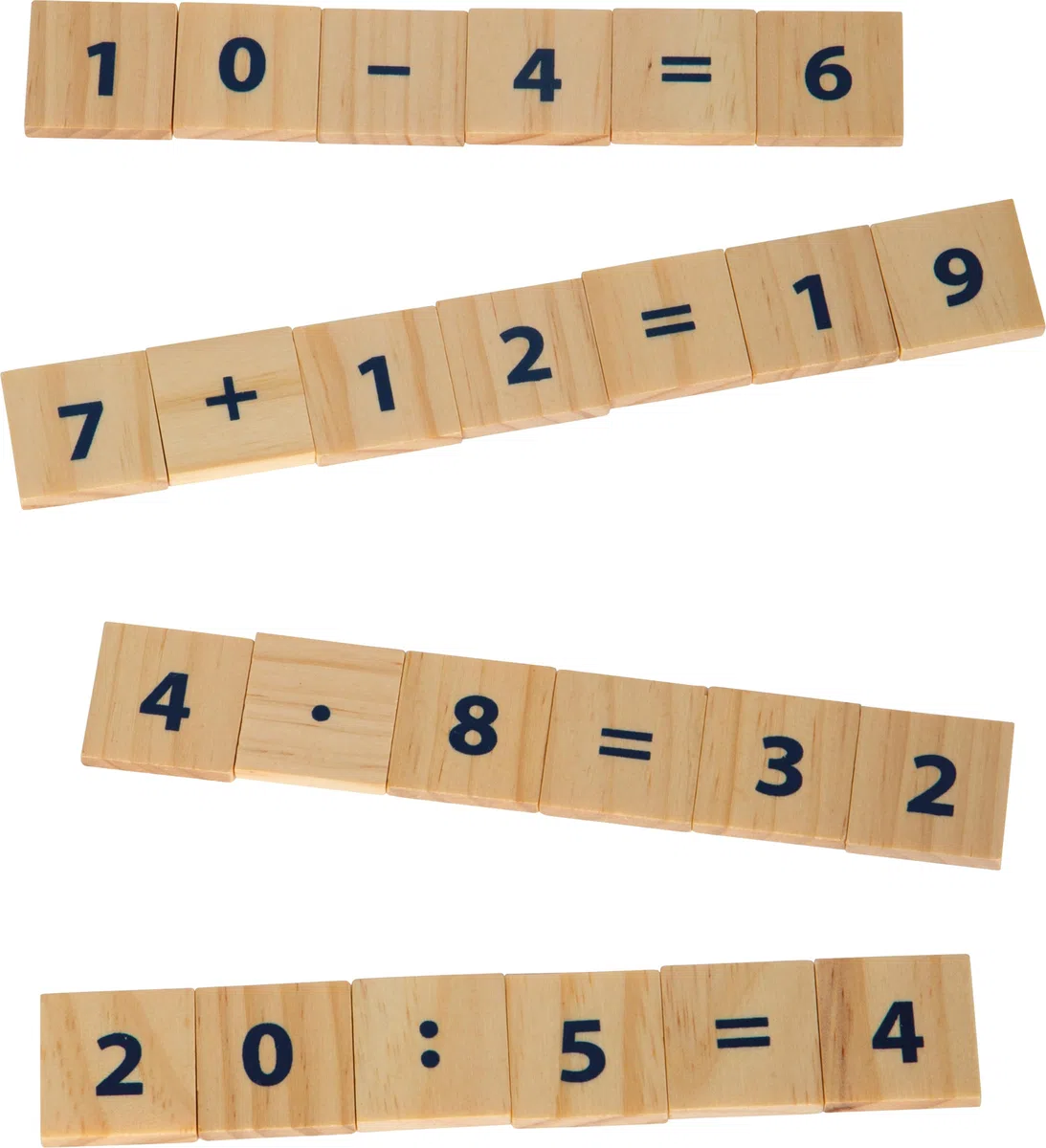 Small Foot Scatola didattica con regoli numeri educate in legno gioco matematico 12559