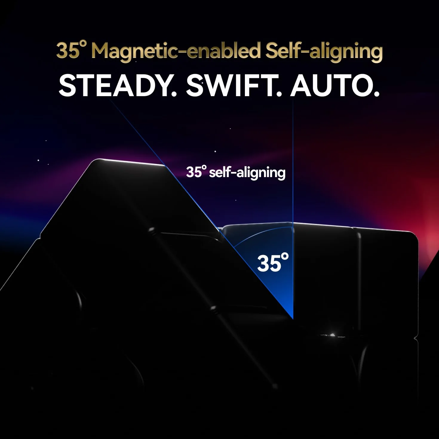GAN16 Maglev Cubo di Velocità Professionale Magnetico Cubo Gan 3x3, 88 Punti Magnetici Speed Cube per 72 Livelli di Regolazione della Tensione, Adatto a Principianti ed Giocatori Professionisti