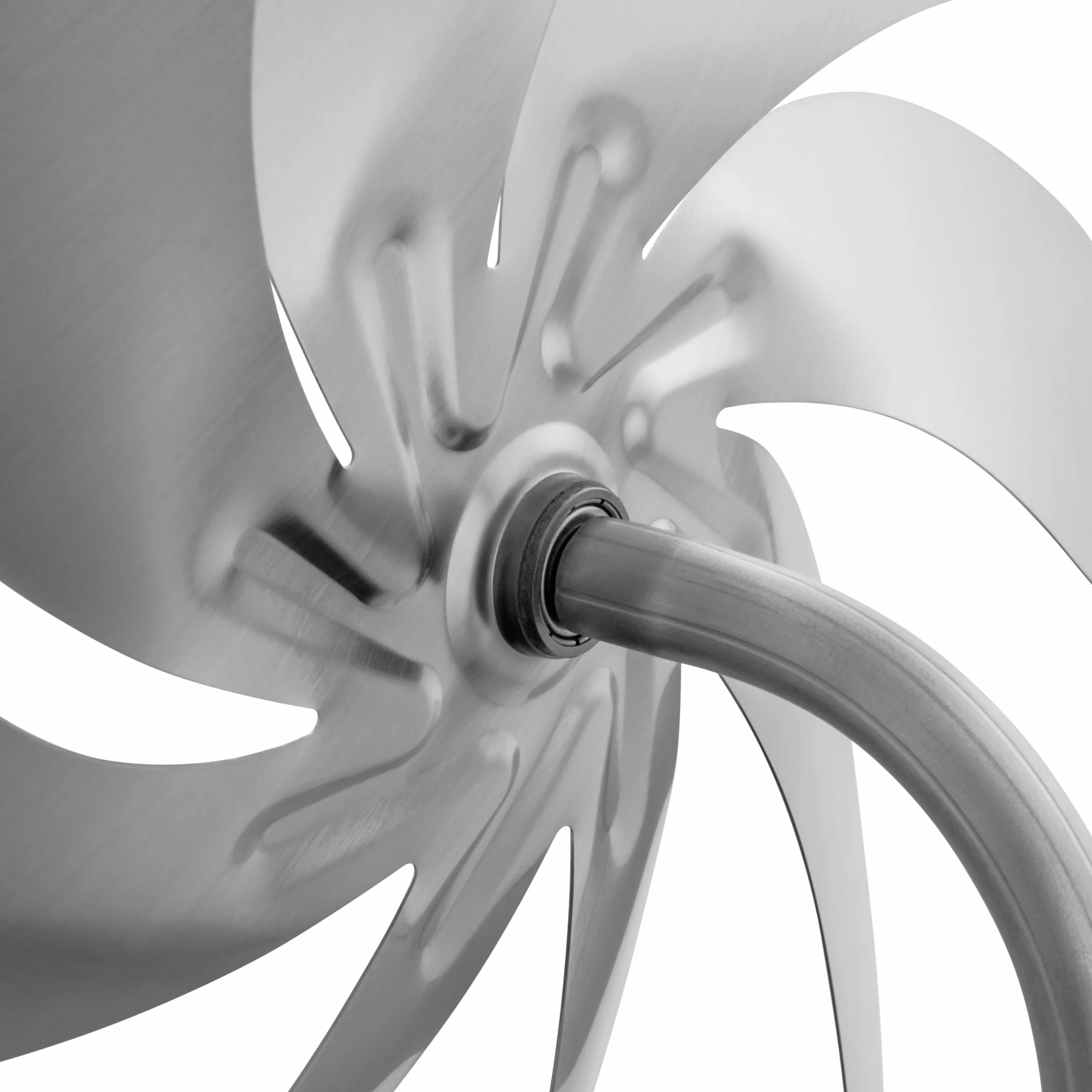 steel4you, A1003, Girandola Speedy28 in acciaio inox, diametro rotore 28 cm, con cuscinetti a sfera, prodotta in Germania