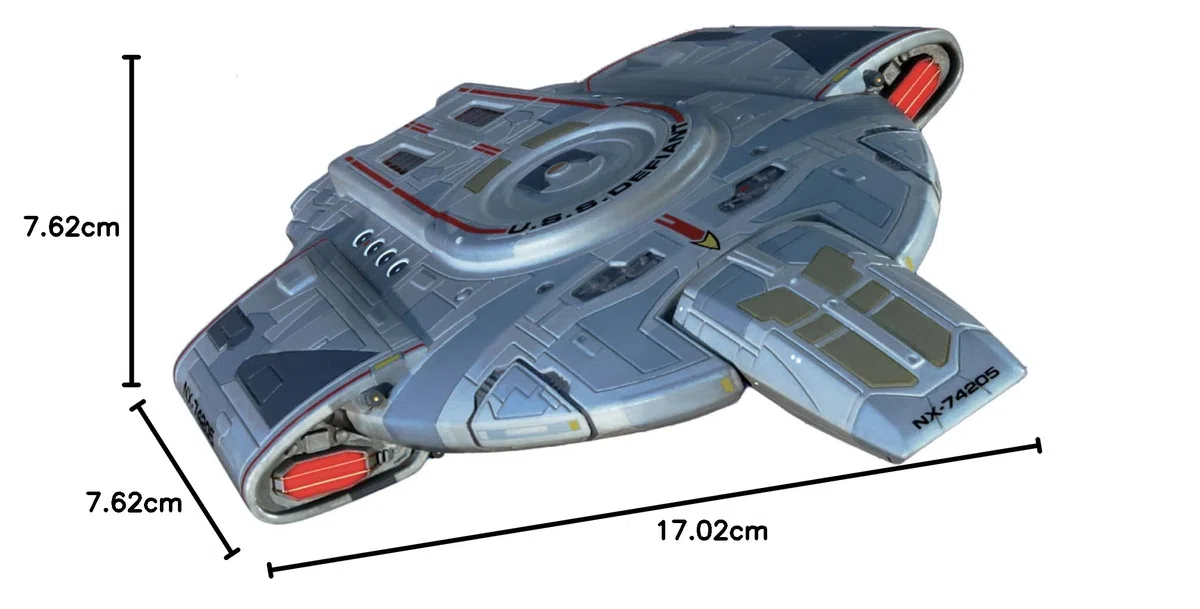 Round2 Pol952/12 Star Trek Uss Defiant Kit modellini plastica multicolore