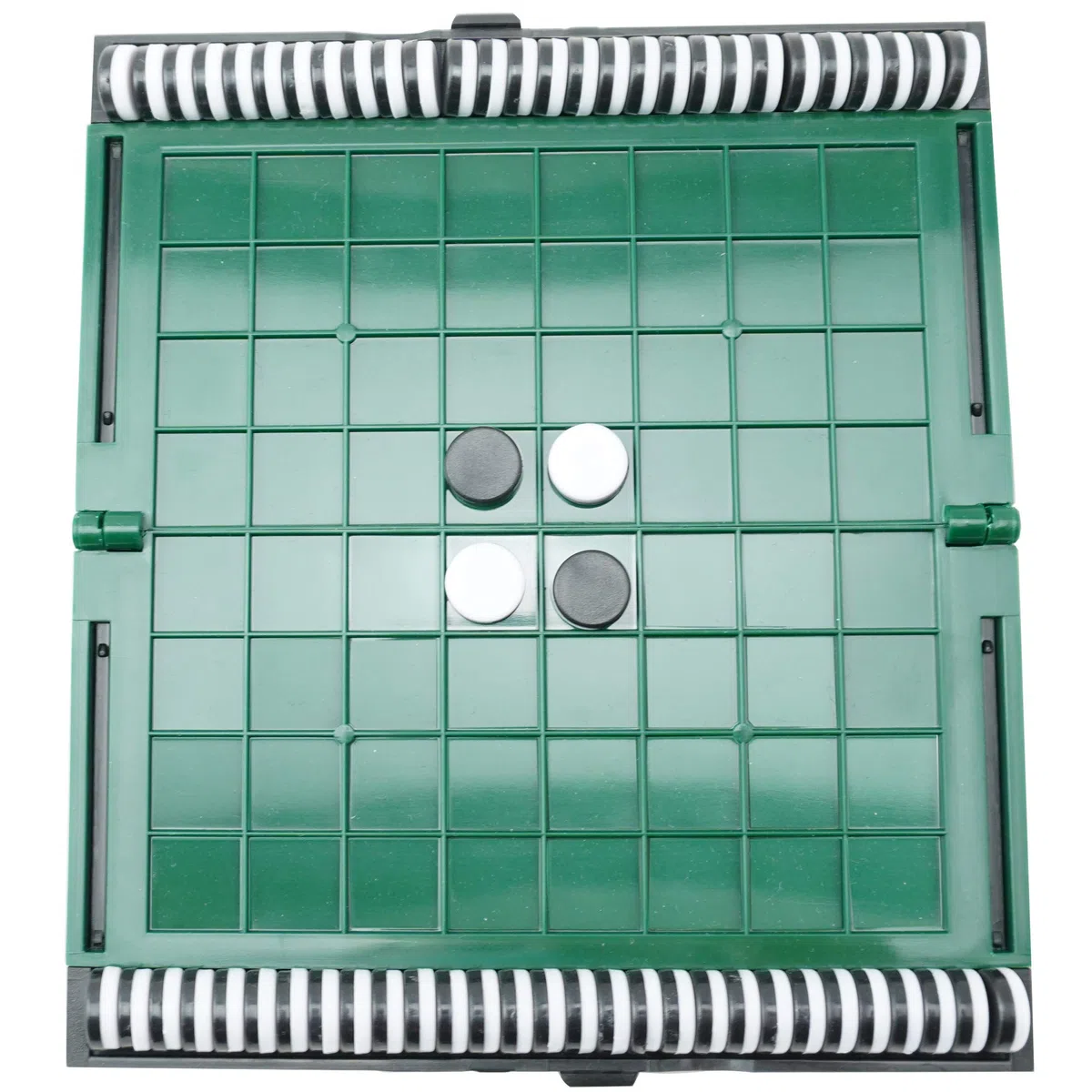 BANDAI Giochi Divertenti e Intelligenti-Othello Edizione Viaggio società strategia-Gioco portatile-MH80050, Multicolore, MH80050