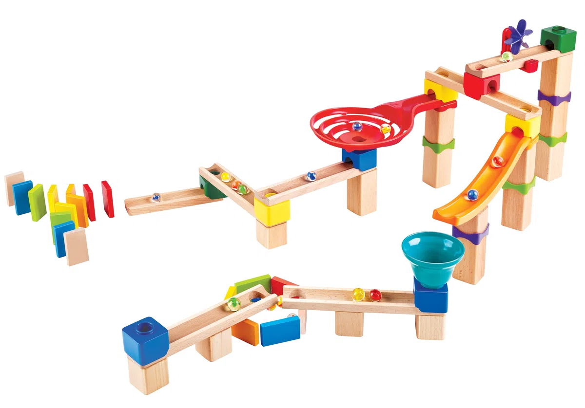 Hape Pista per Biglie Base – Set da 50 Pezzi