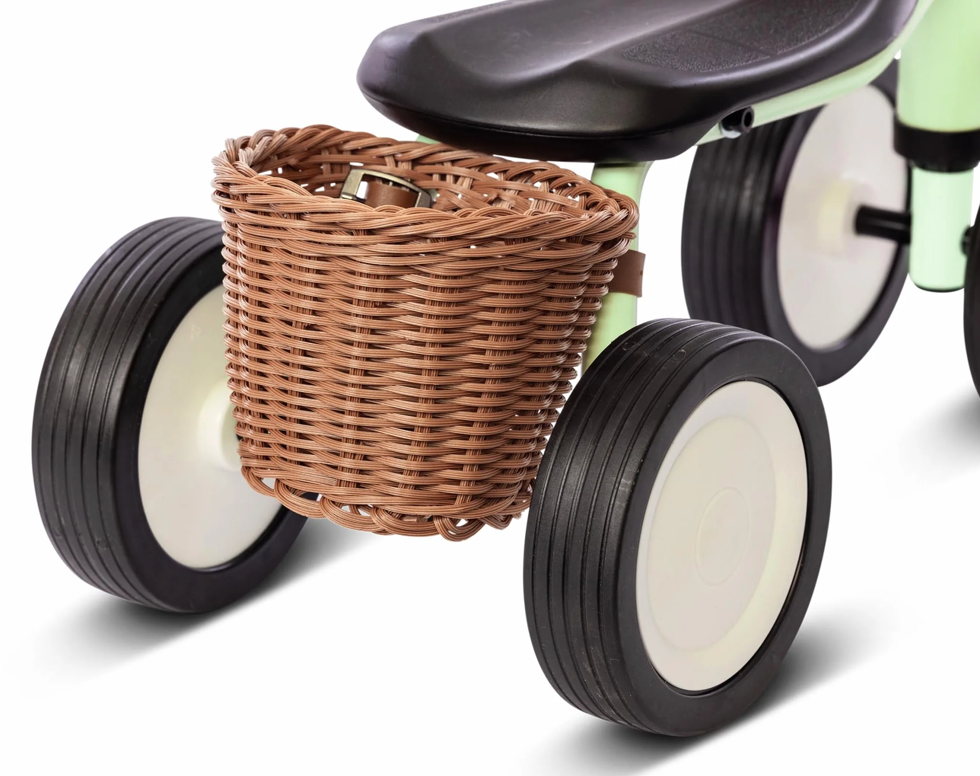 PUKY PUKYLINO BUNDLE Verde Pastello | Bici senza pedali 1 anno | Bicicletta senza pedali 1 anno | Balance bike 1 anno | Bici 1 anno con maniglie sicurezza e ruote silenziose | Rivestimento antiurto