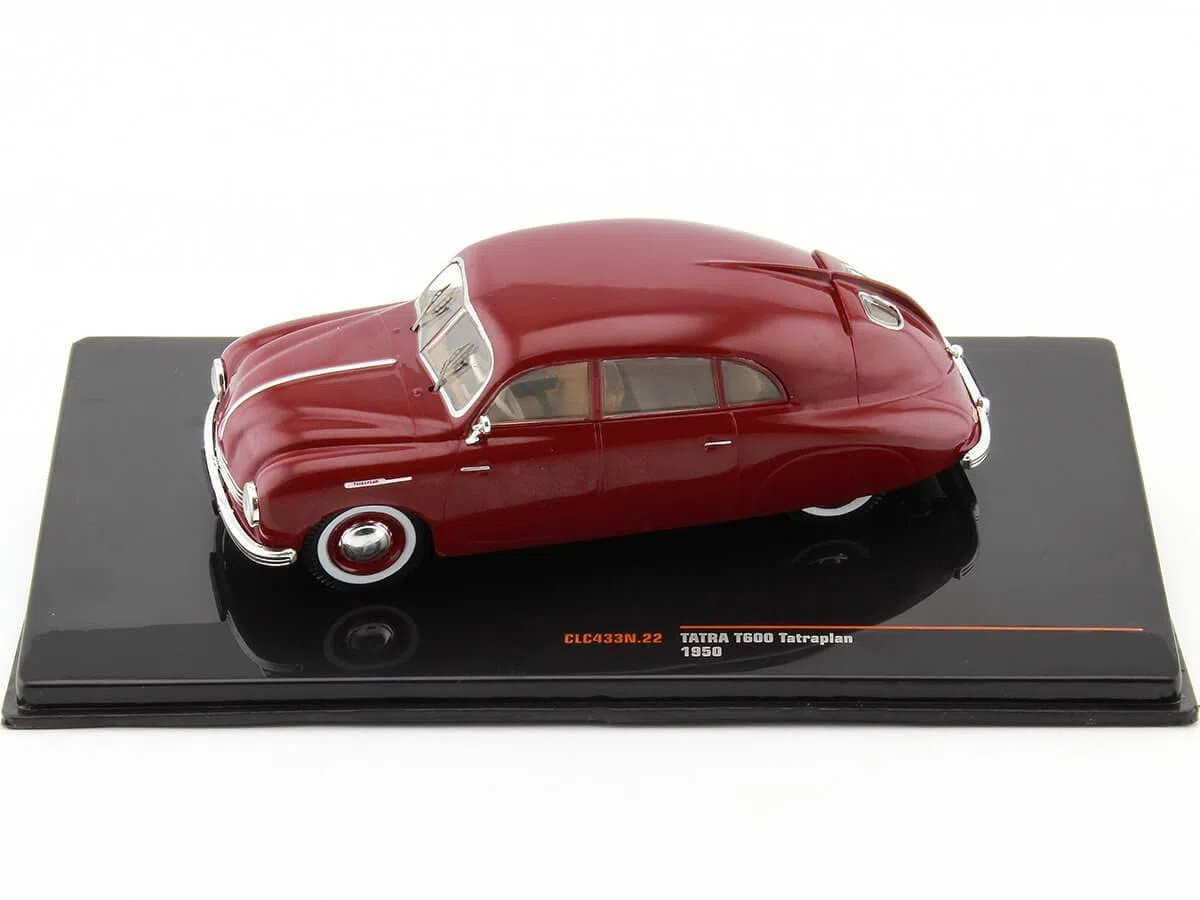 Ixo Tatra T600 1950 - Modellino auto 1:43, colore: Rosso scuro