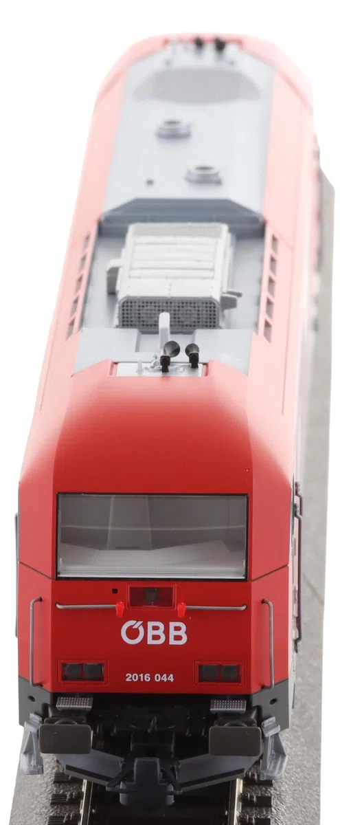 Roco 5110005 H0 z21 - Set digitale Start Diesellok Rh 2016 con treno rapido della ÖBB