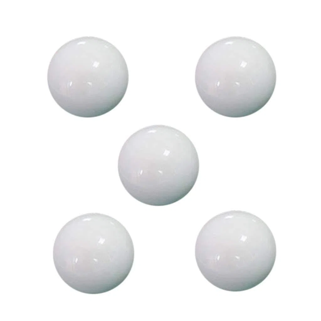 Russo Roulette Gioco di Ricambio Acrilico Bianco 12-22mm 5pcs