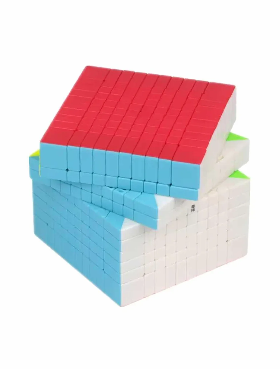 Logica Giochi - Cubo Magico 10x10 Stickerless - Cubo Professionale - Rotazione Fluida e Silenziosa