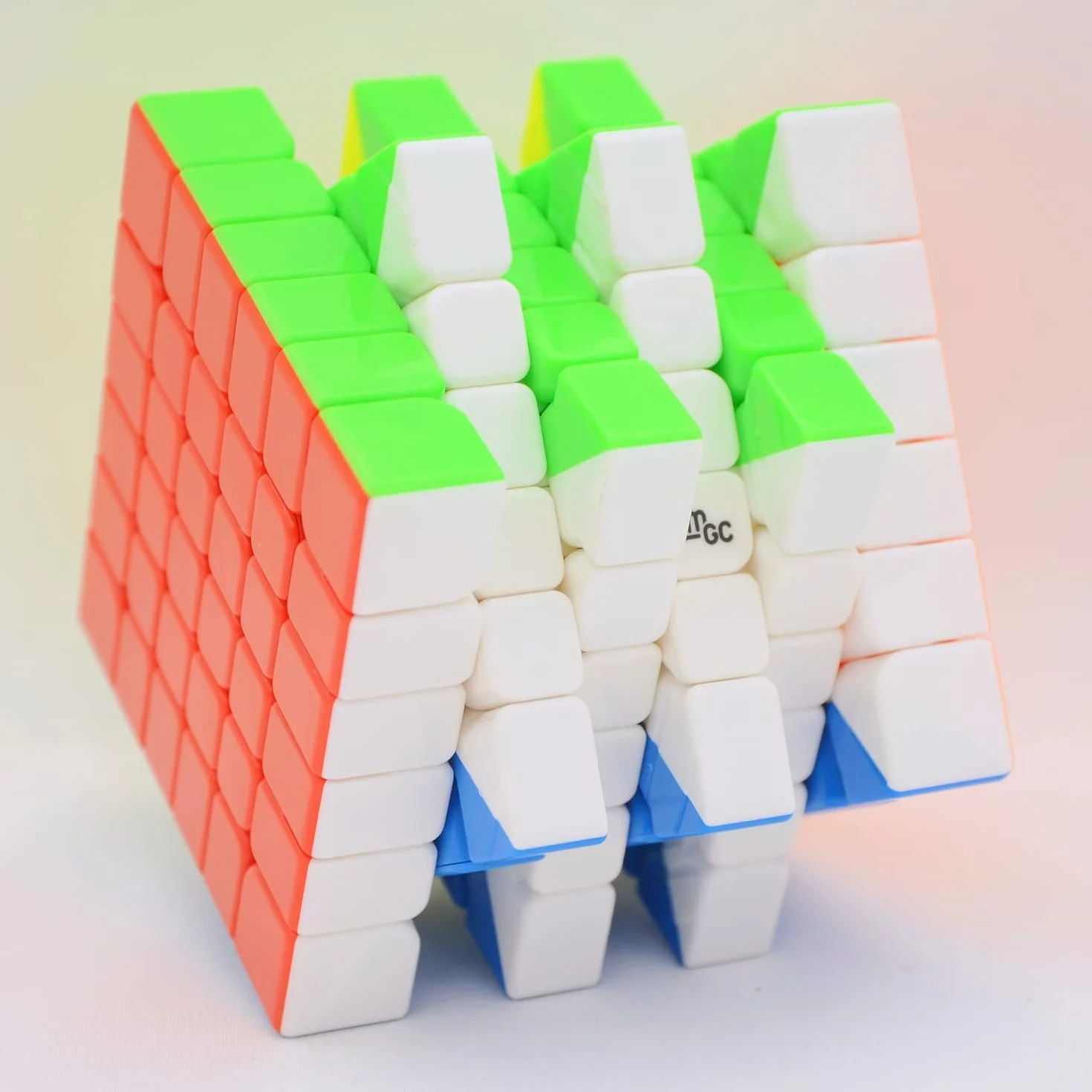 YJ MGC 6x6M - Cubo magnetico Speed Puzzle Yongjun MGC 6x6 M Magic Cube senza adesivi