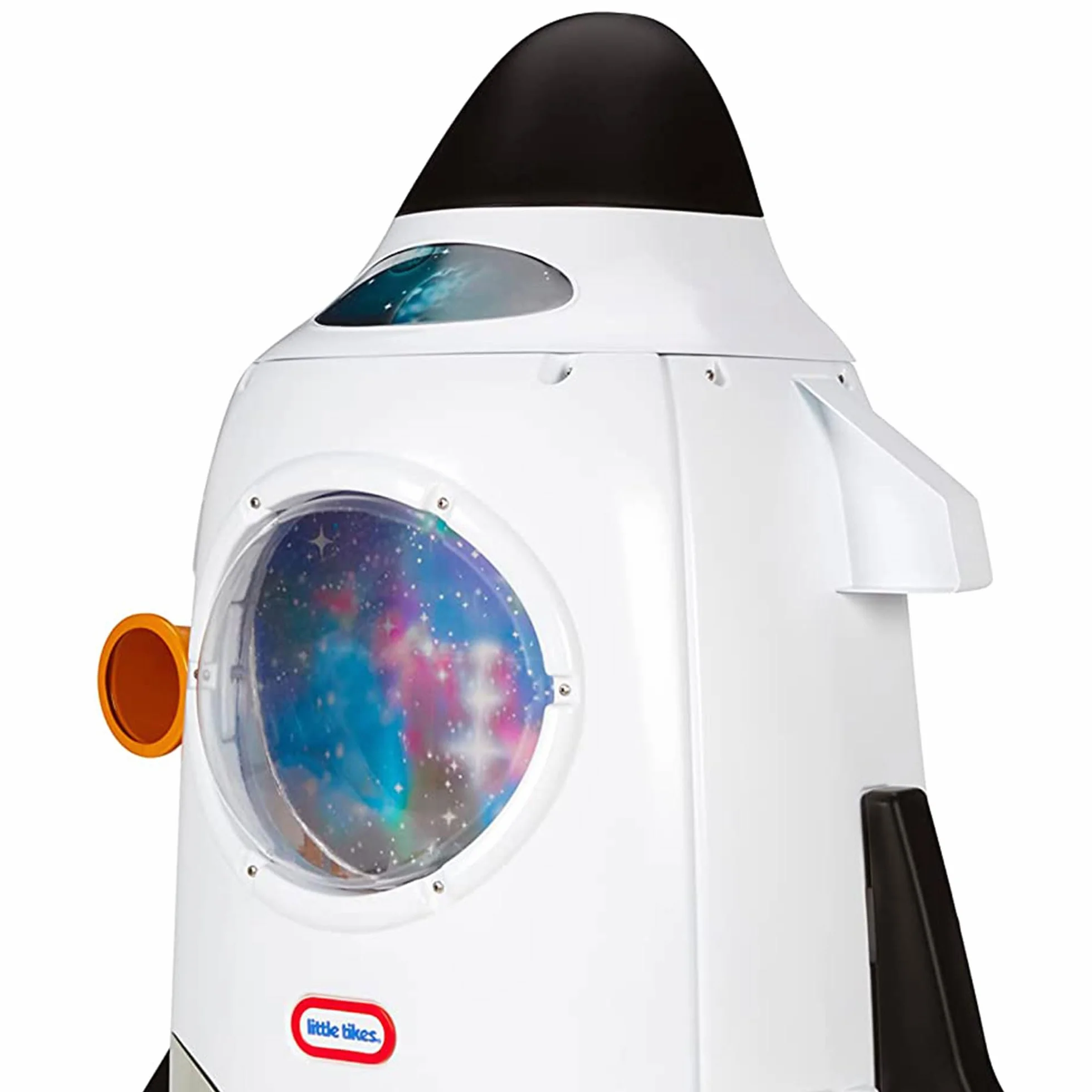Little Tikes Adventure Rocket; Include un Sedile, Strumenti per lo Spazio, Telescopio, Sportello di Uscita e Accessori Divertenti; Con Luci e Suoni Realistici; Sono Richieste le Batterie; Età: 2+