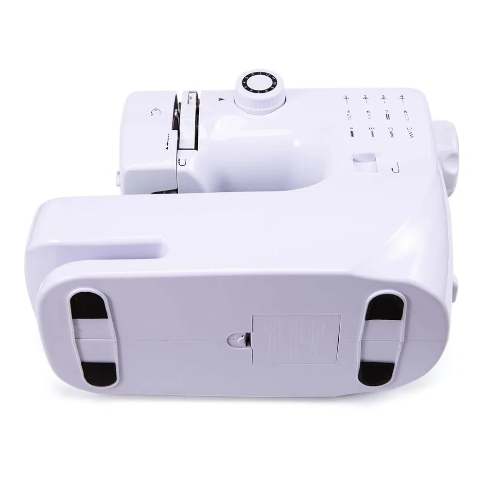 Macchina da cucire elettrica portatile per principianti, mini macchina da cucire per adulti con kit da cucito a 12 punti