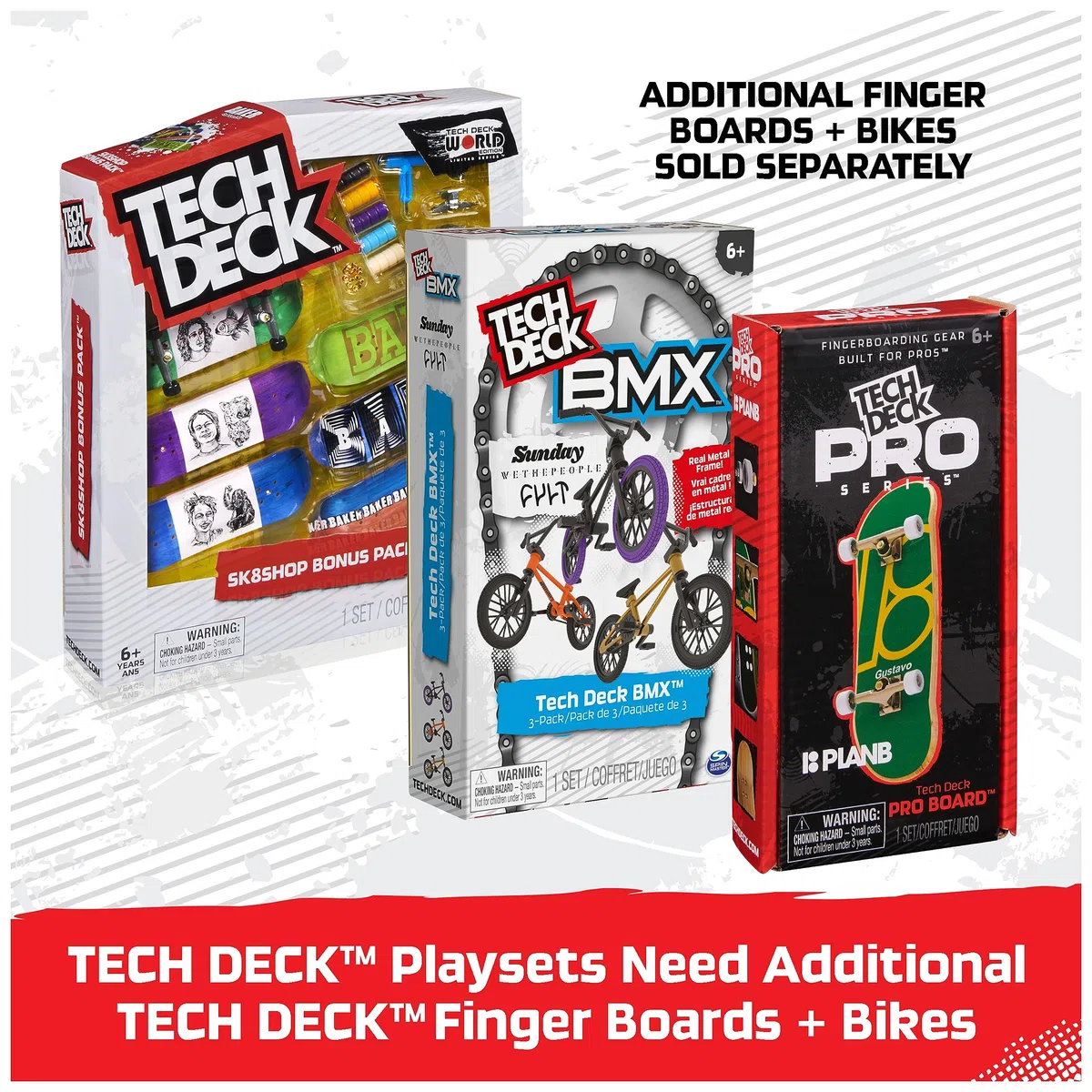 Tech Deck, The Berrics Transforming Park, X-Connect Park Creator, Set di Gioco Pieghevole Largo 76 cm con Custodia e Fingerboard Speciale, Giocattolo per Bambini da 6 Anni in su