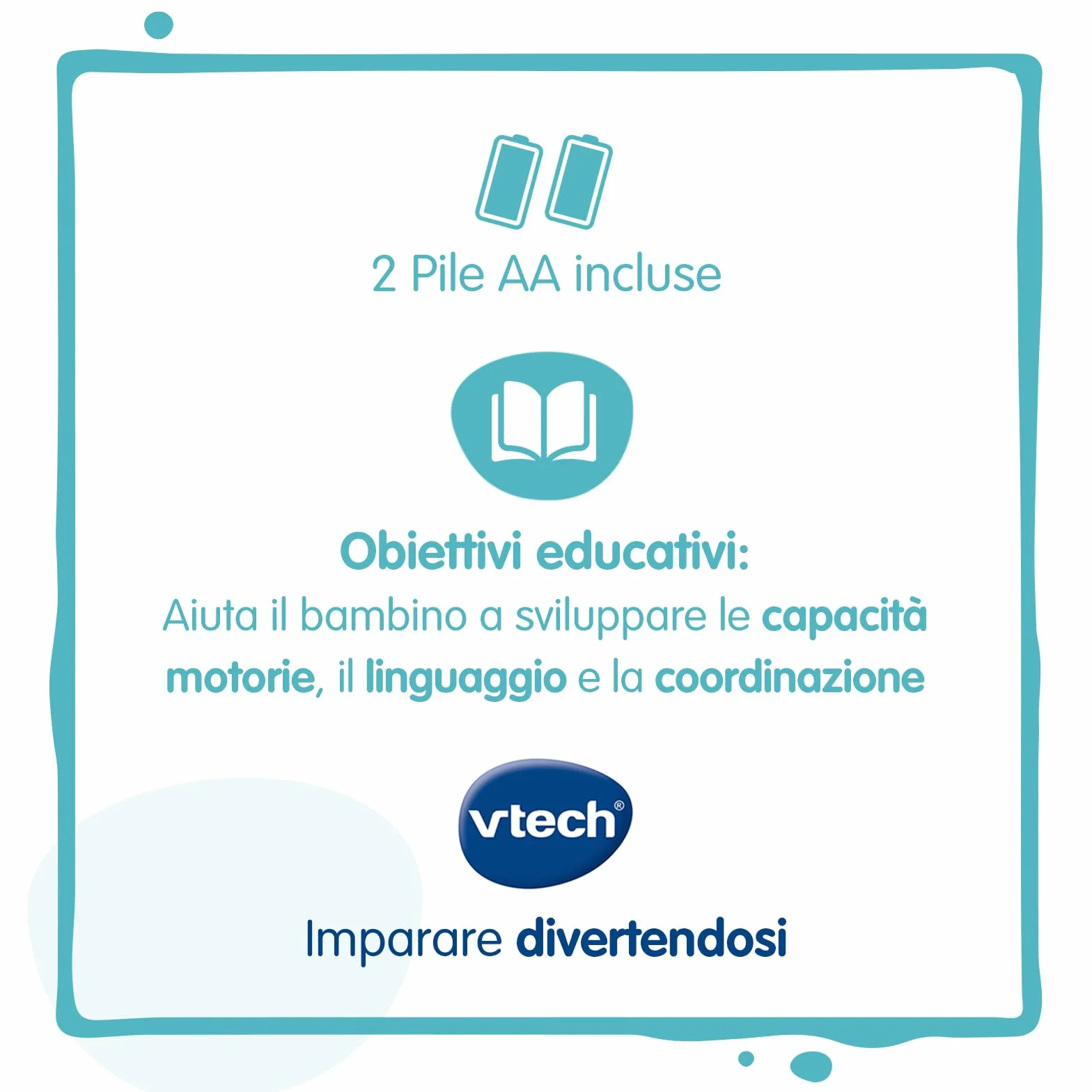 VTech Super Primi Passi Parlante 2 in 1 - Arancione, Primi Passi per Bambini con Sensore di Movimento e Sistema Frenante, Maniglia, Gioco Bambino con Animali e Numeri, Batterie Incluse, 9-36 Mesi