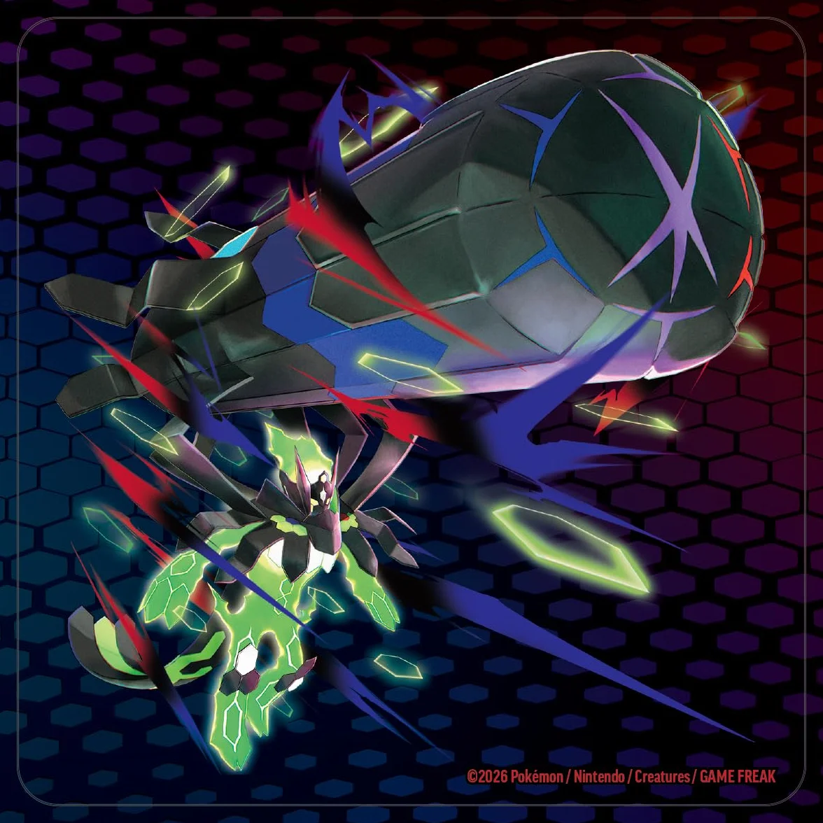 Pokémon: collezione premium Mega Zygarde-ex del GCC Pokémon (una carta promozionale, una carta lenticolare gigante, un adesivo e otto buste di espansione), Edizione in Italiano