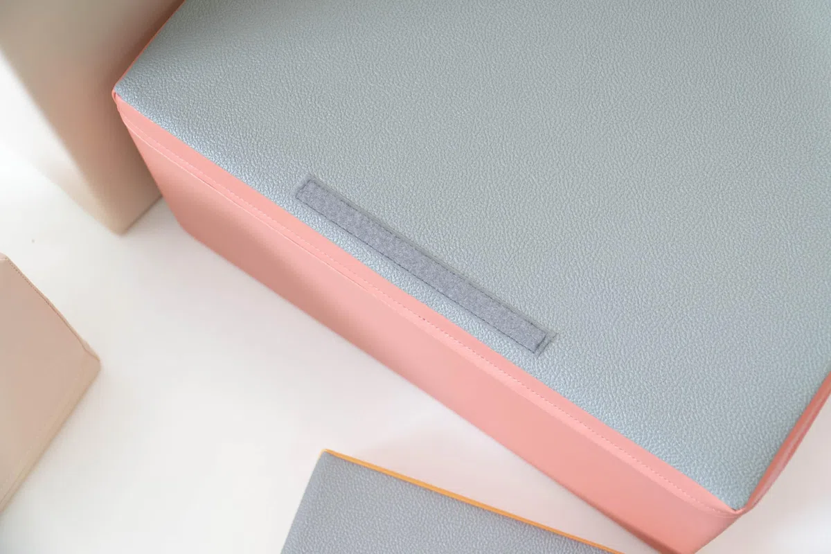 IGLU Soft Play Adventurer Set di mattoncini da costruzione in schiuma giganti, 8 pezzi (Pastel Autumn)