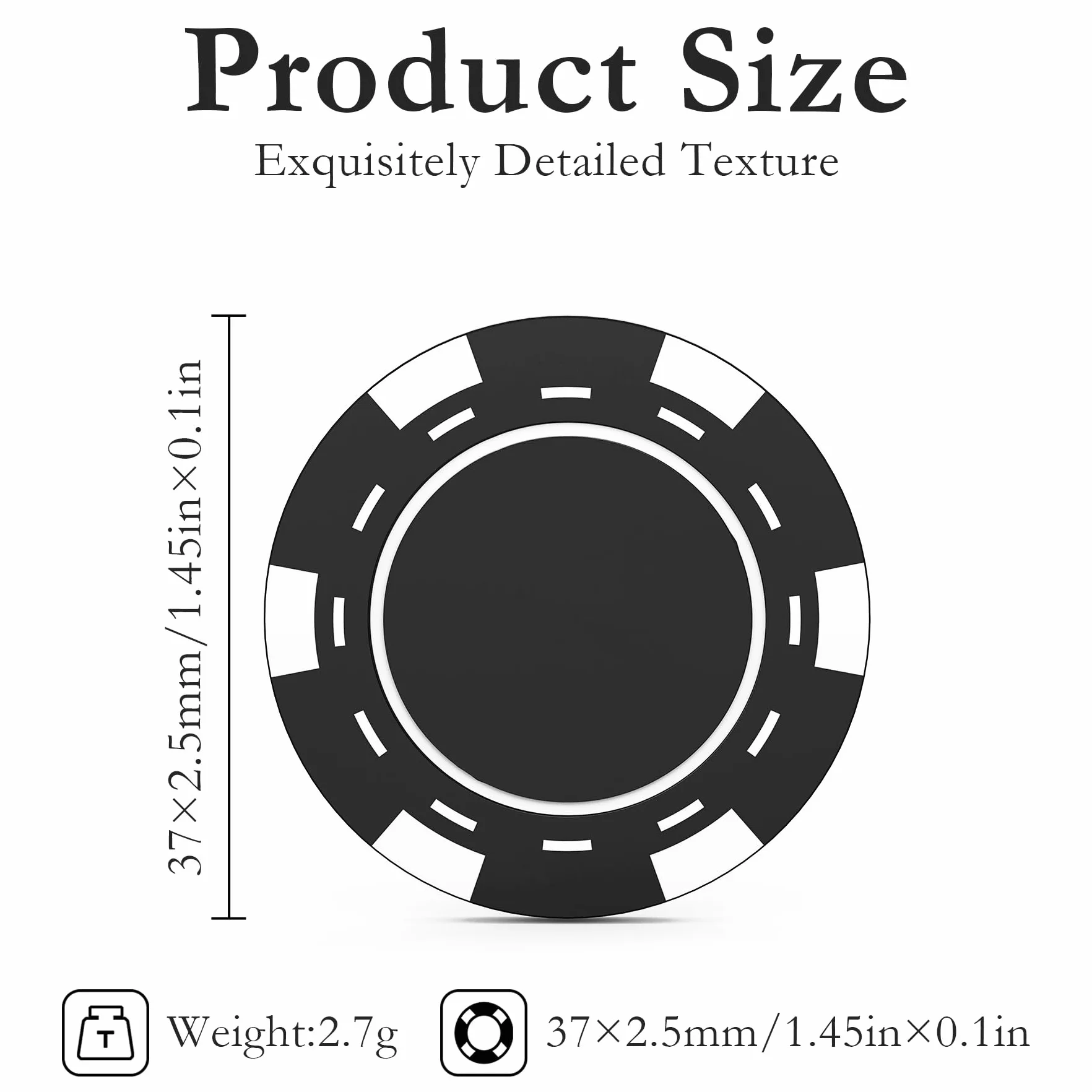 100 fiches da poker in plastica personalizzate per 9 colori, personalizzate l'immagine o il testo, stampa a colori su entrambi i lati, mettere il design su un chip per biglietti da visita,