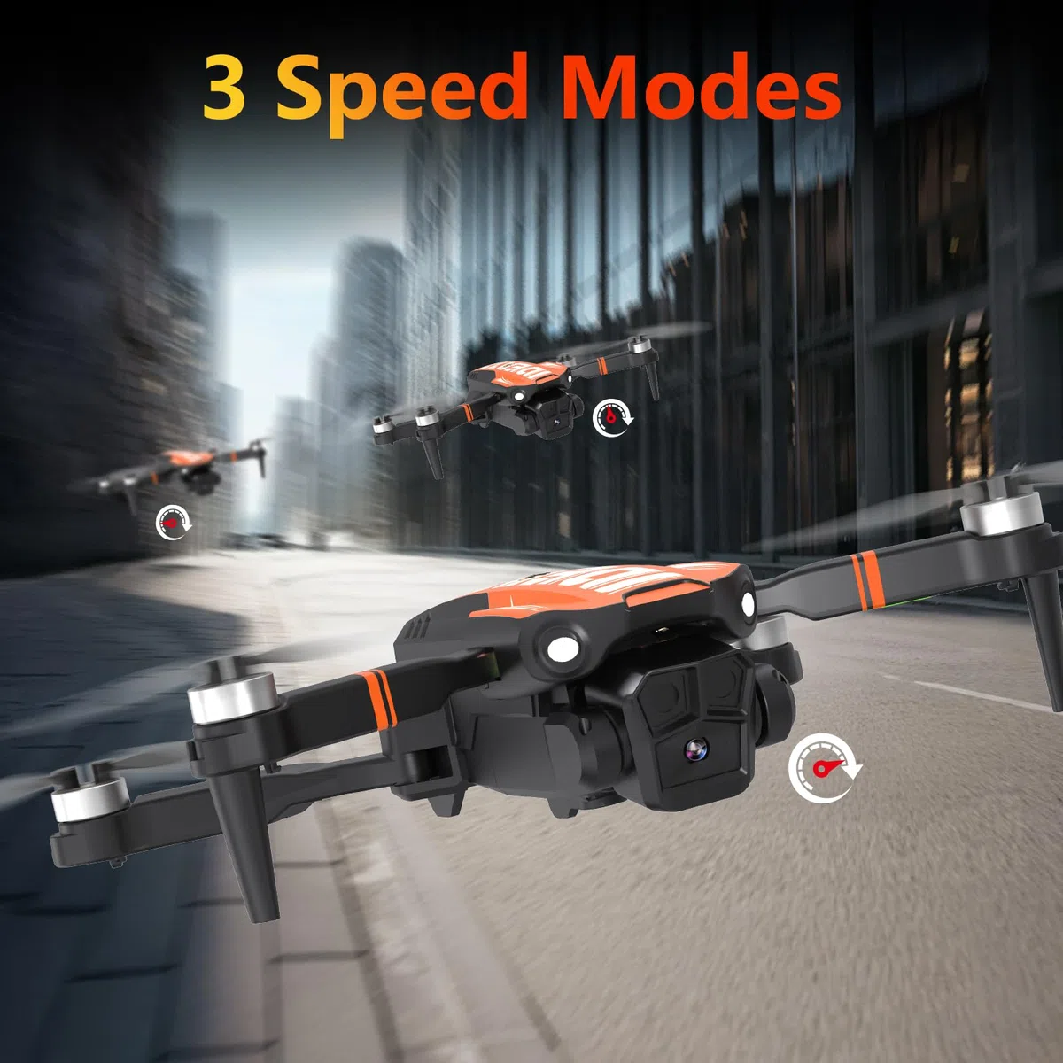 LE-IDEA GPS Drone con Telecamera 4K per Adulti, Drone Professionale con GPS Intelligente Auto Return Home, Mantenimento dell'altitudine, RC Quadcopter con Motore Brushless per Principiantia IDEA12GPS