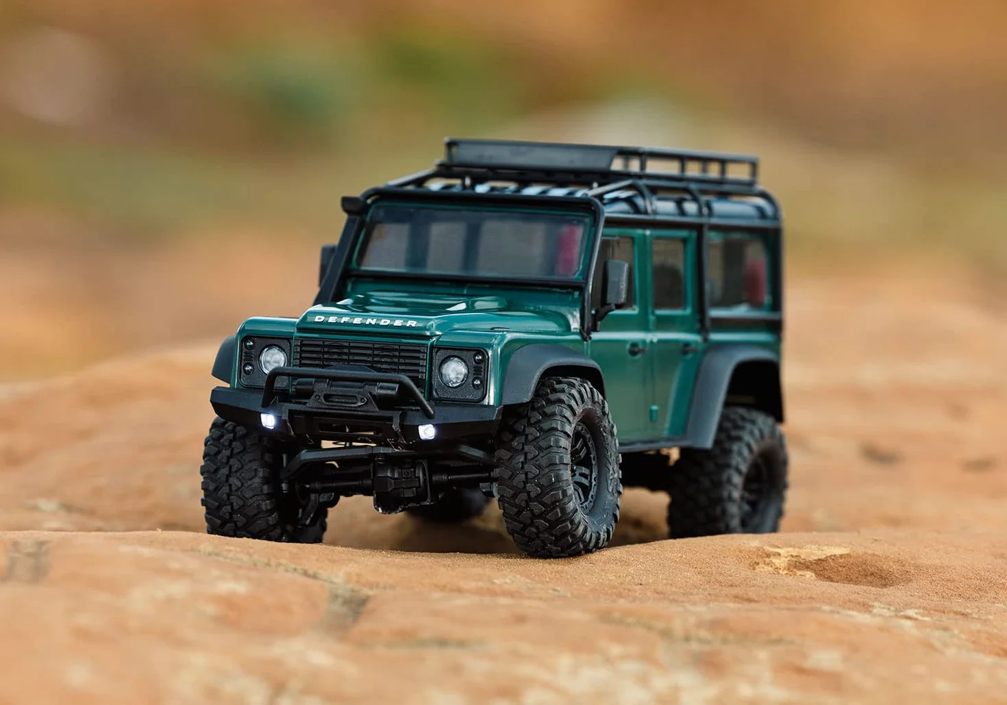 Crawler Traxxas TRX-4m LR Defender 4x4 Brushed 1:18 Automodello Elettrica 4WD RtR 2,4 GHz