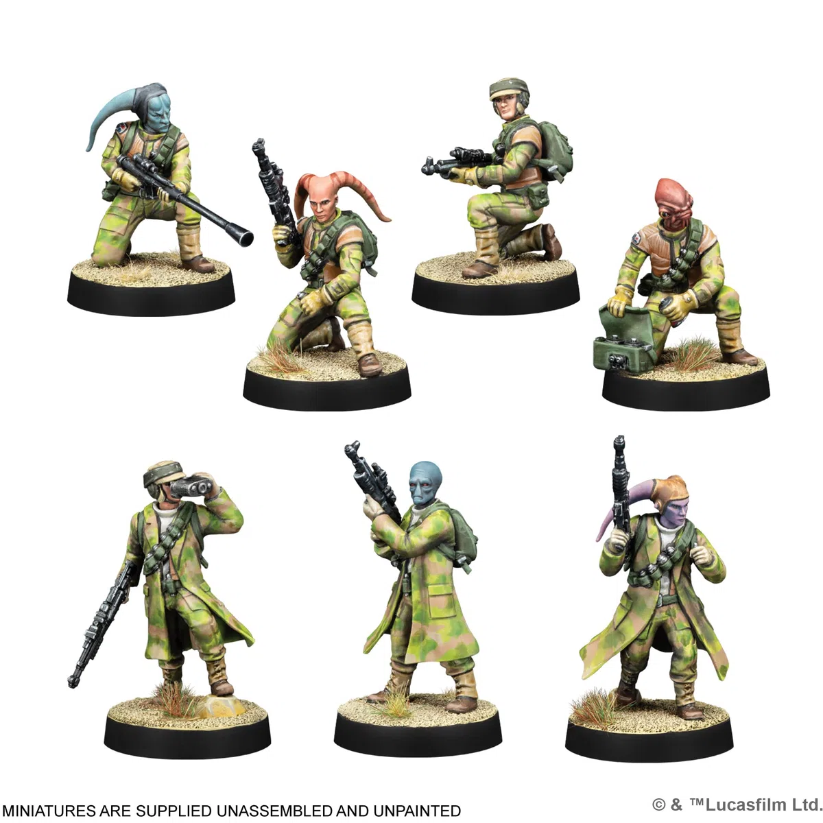 Atomic Mass Games | Star Wars: Legion Rebel Alliance Starter Set | Miniature Game Starter Set, Compatible With Star Wars Legion, Luke Skywalker, 36 Miniatures | 2 Players | 90 Minutes