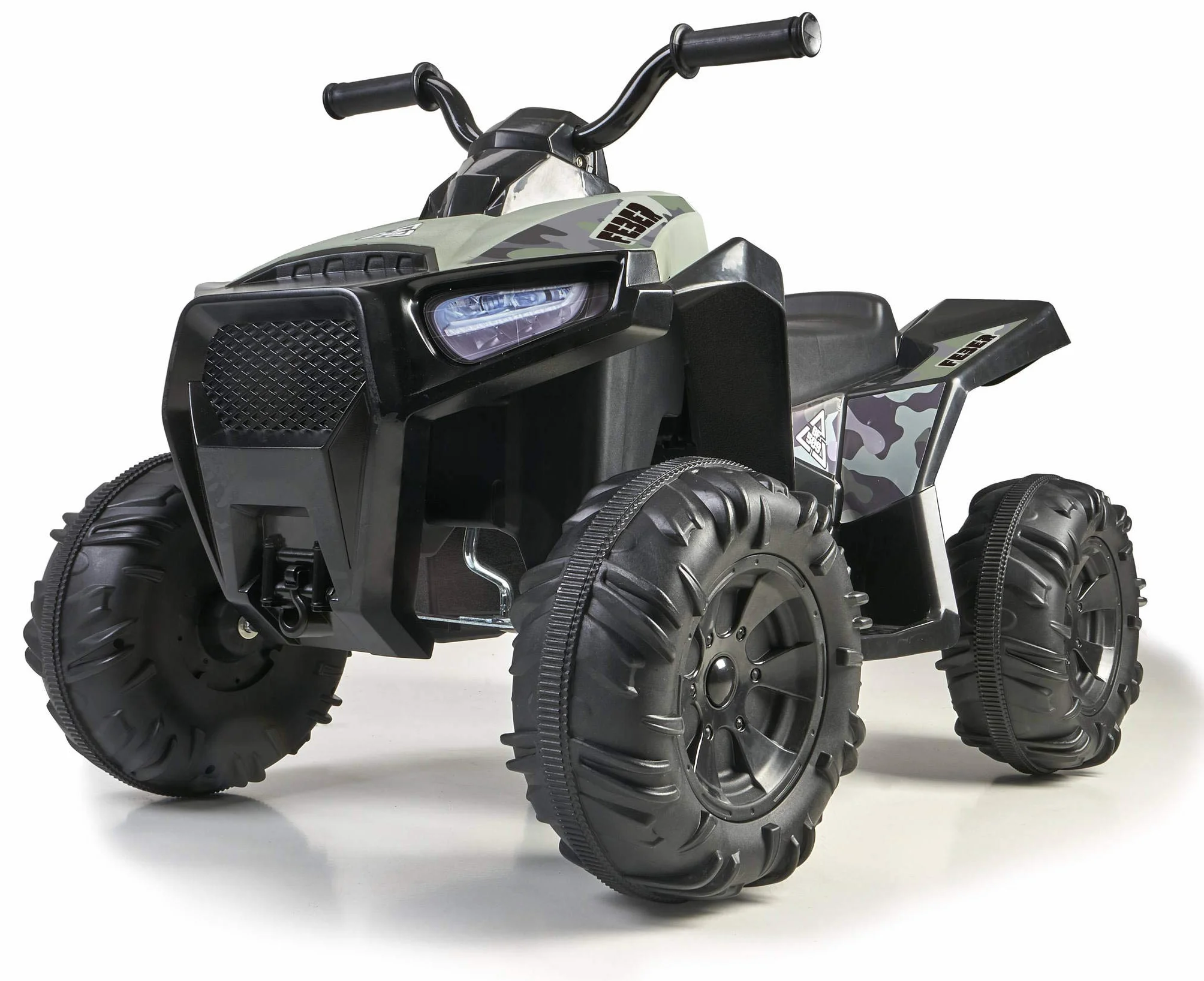 FEBER Quad Boxer 12V samochód elektryczny z ru 5 km/h dla dzieci od 3 lat